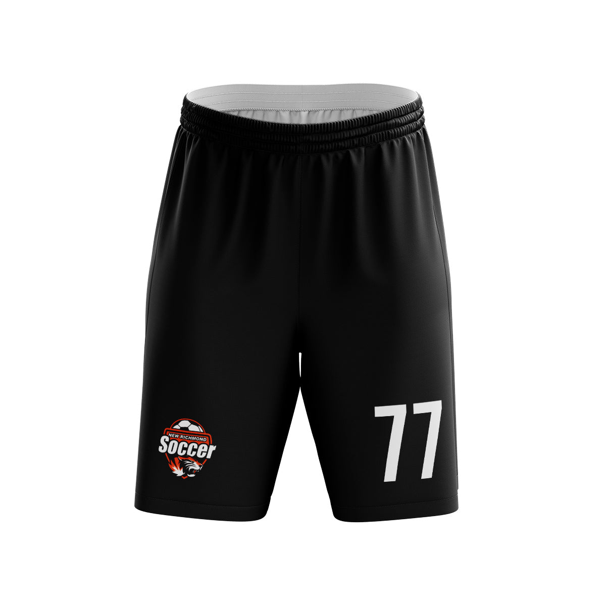 New Richmond Soccer - Black Game Shorts