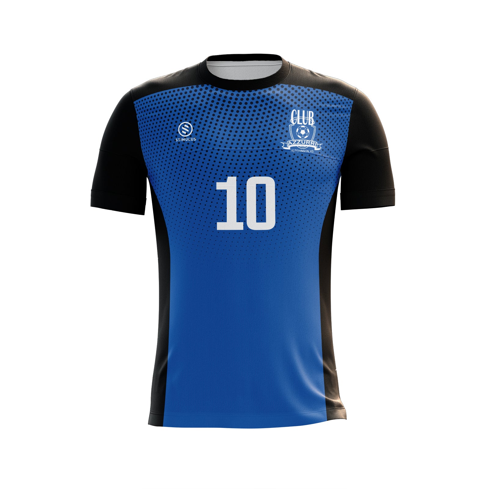 Azzurri Soccer Club- Blue Training Jersey