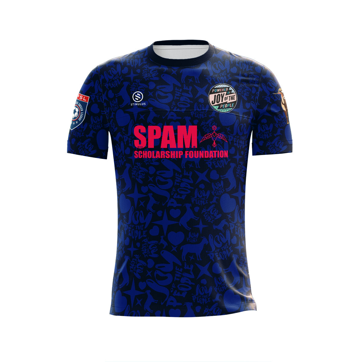Joy Of The People  - Men Navy Game Jersey