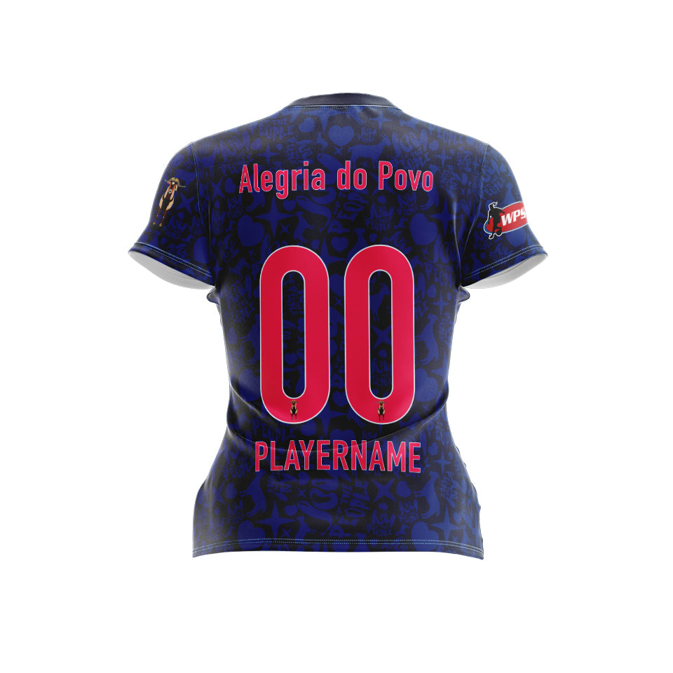 Joy Of The People  - Women Navy Game Jersey