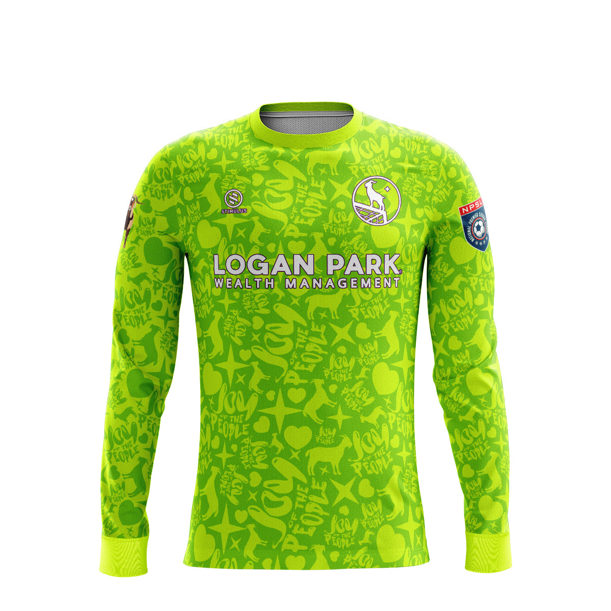 Joy Of The People - Men Neon Goalkeeper Jersey