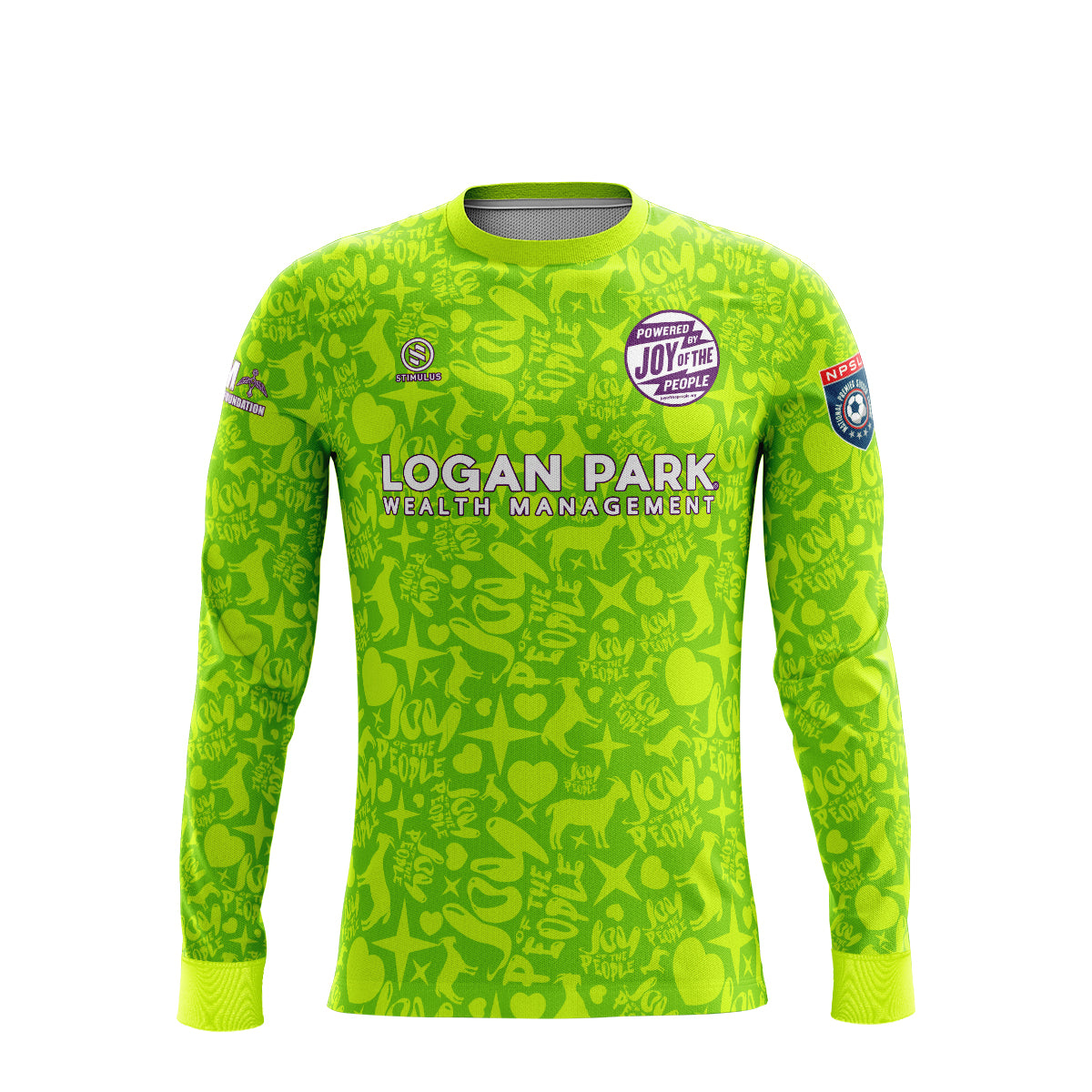 Joy Of The People - Men Neon Goalkeeper Jersey