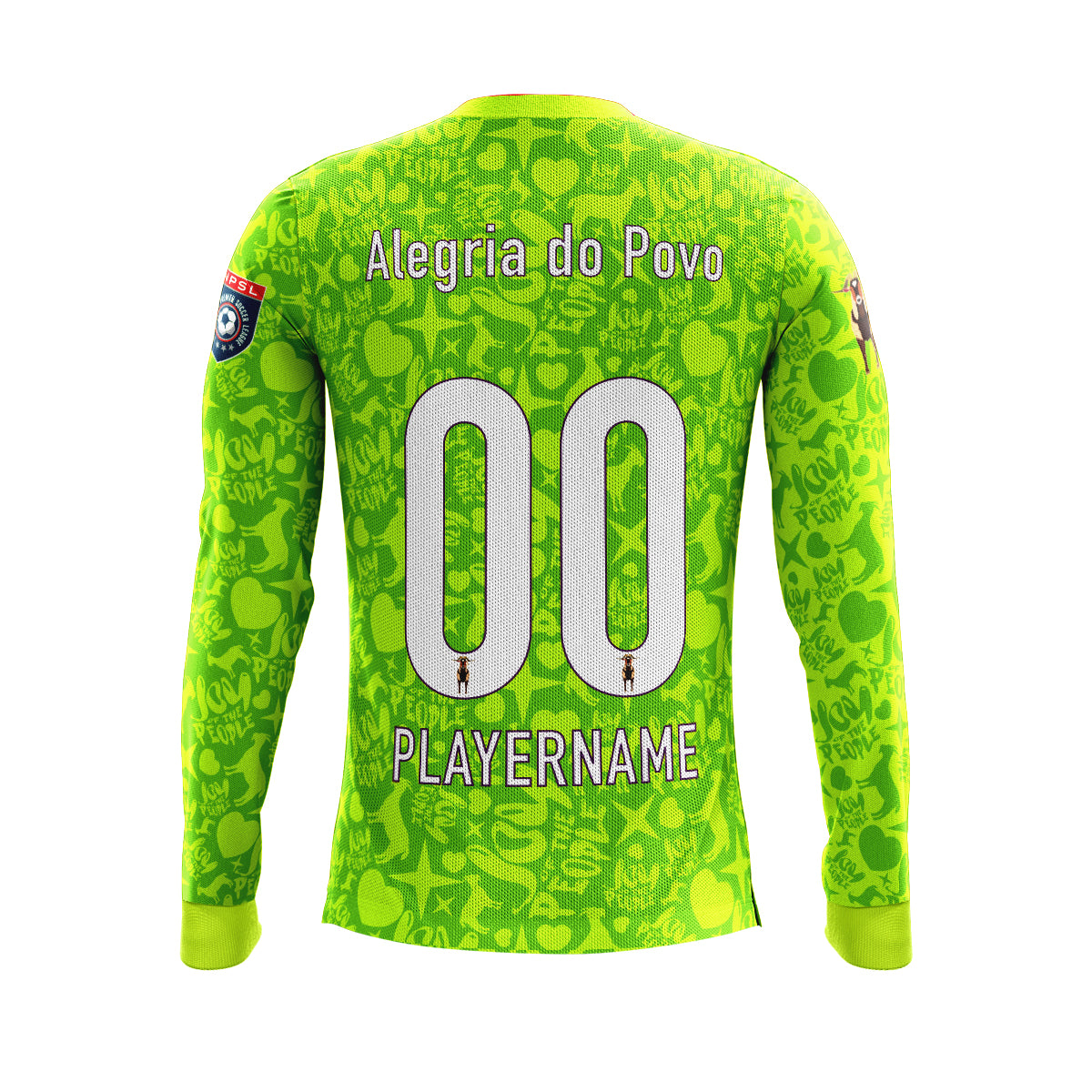 Joy Of The People - Men Neon Goalkeeper Jersey