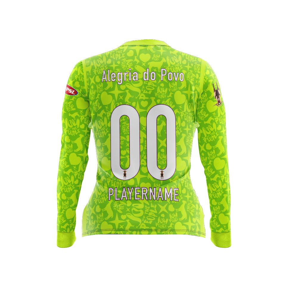 Joy Of The People - Women Neon Goalkeeper Jersey