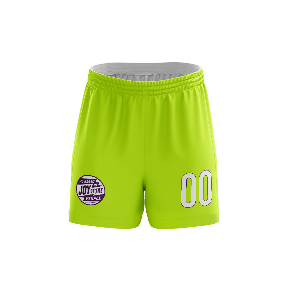 Joy Of The People  - Women Neon Game Shorts