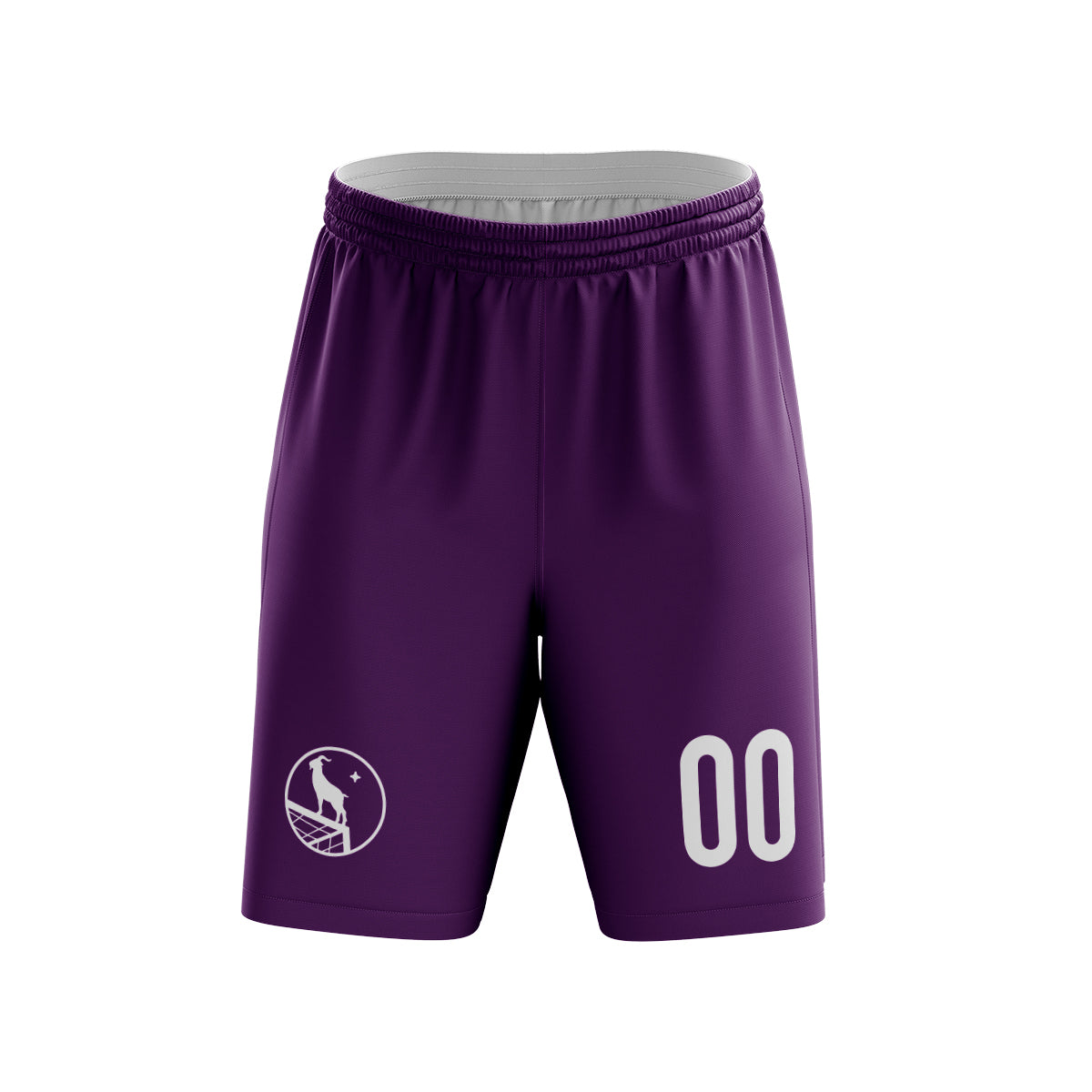 Joy Of The People - Men Purple Goalkeeper Shorts