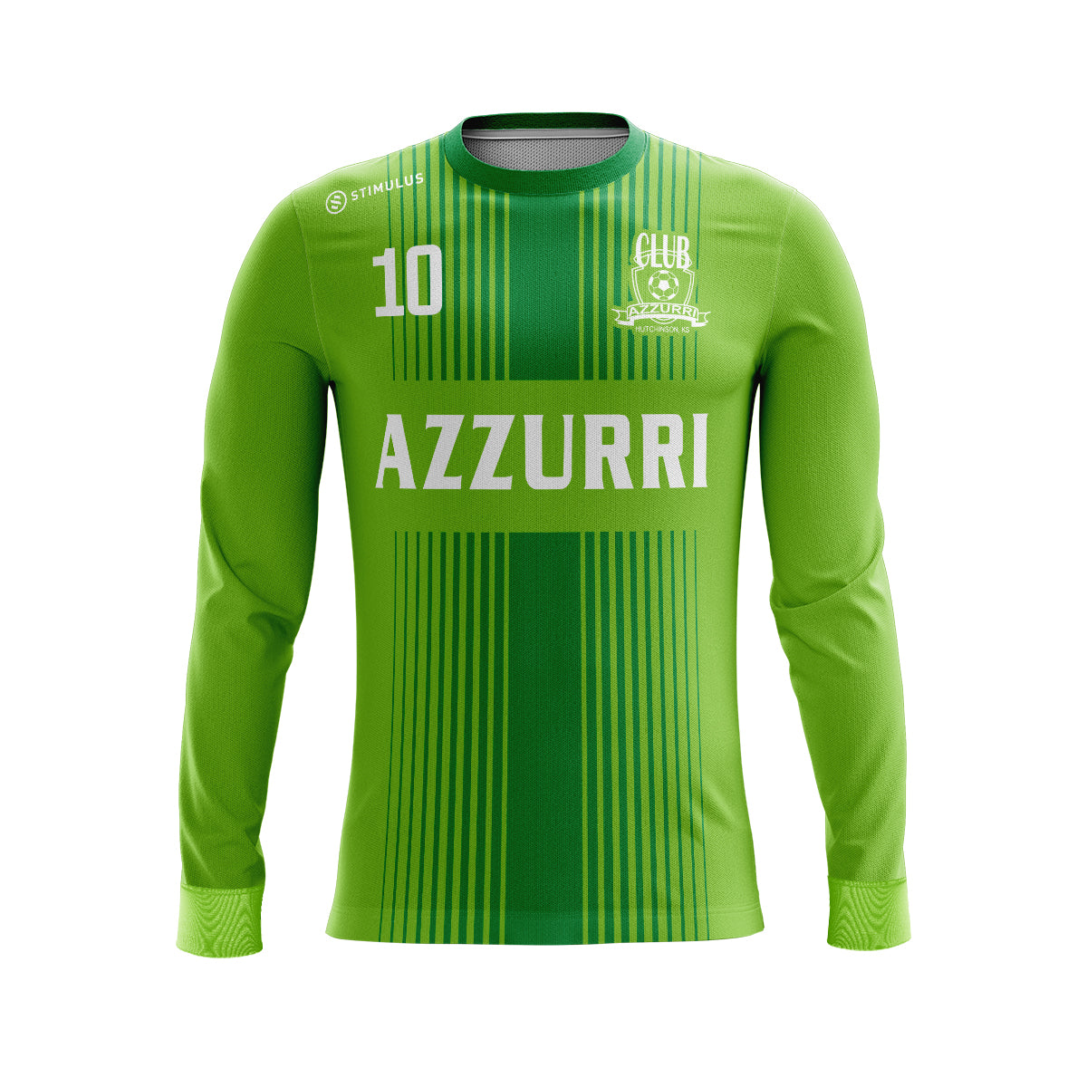 Azzurri Soccer Club- Green Goalkeeper Jersey