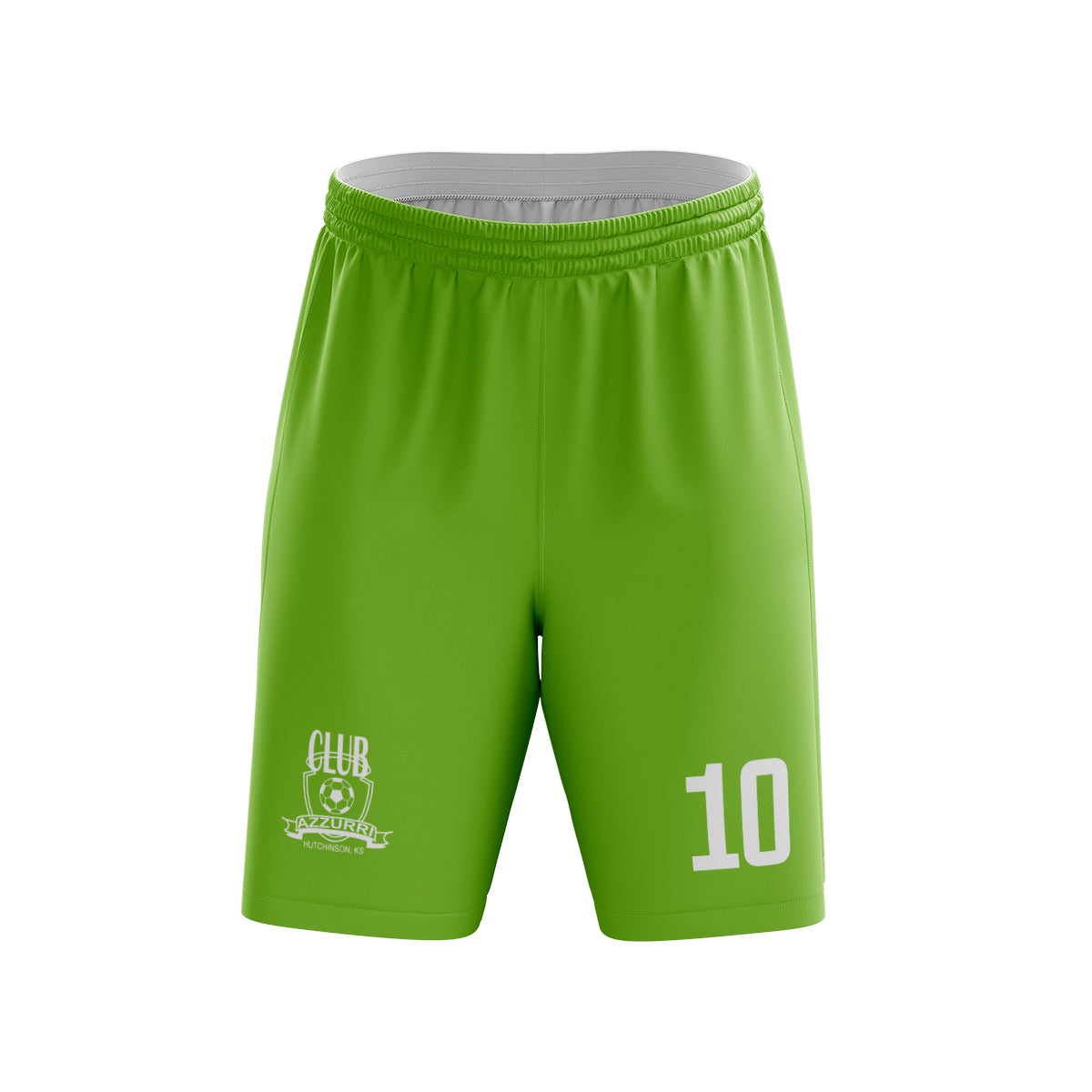 Azzurri Soccer Club - Green Goalkeeper Shorts