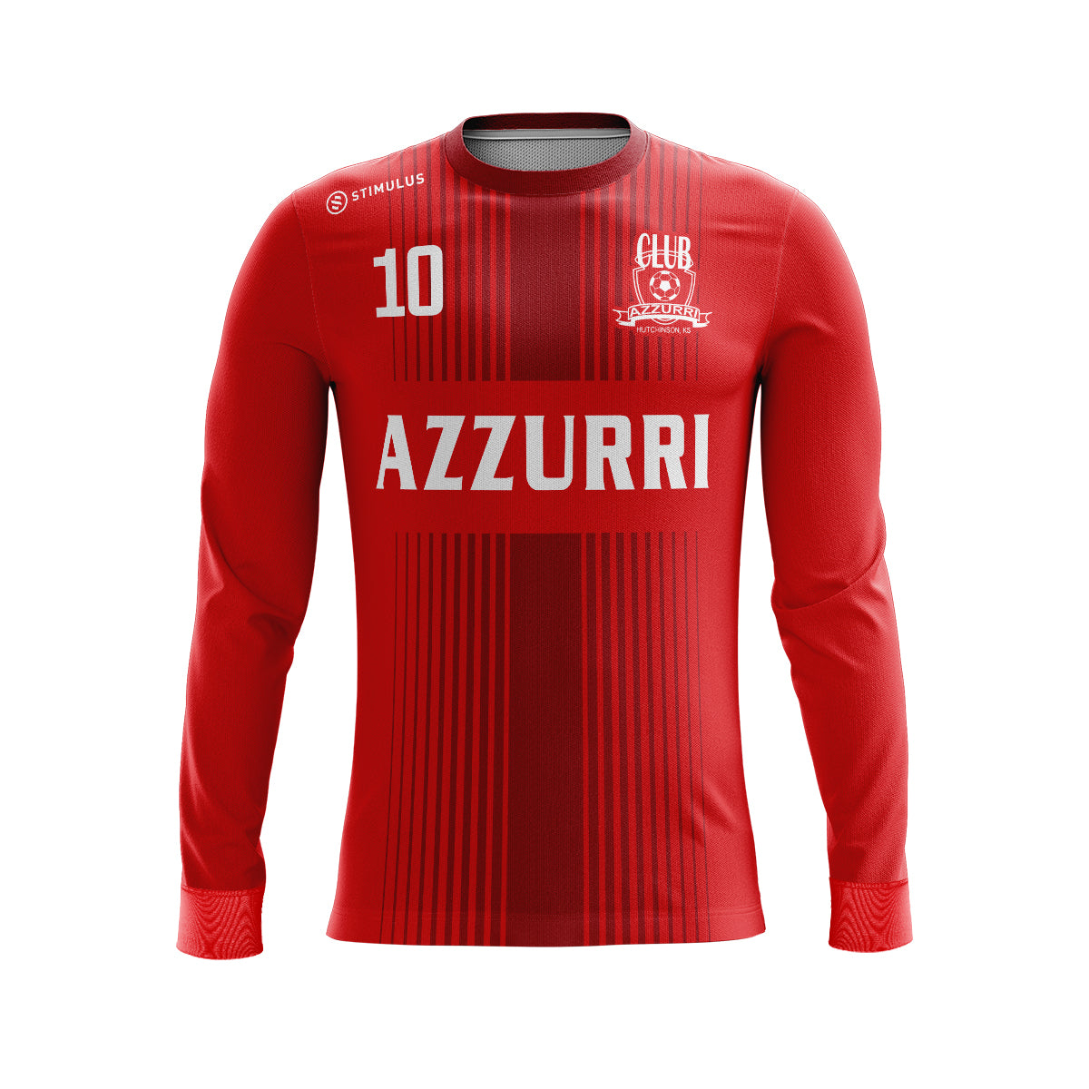Azzurri Soccer Club- Red Goalkeeper Jersey