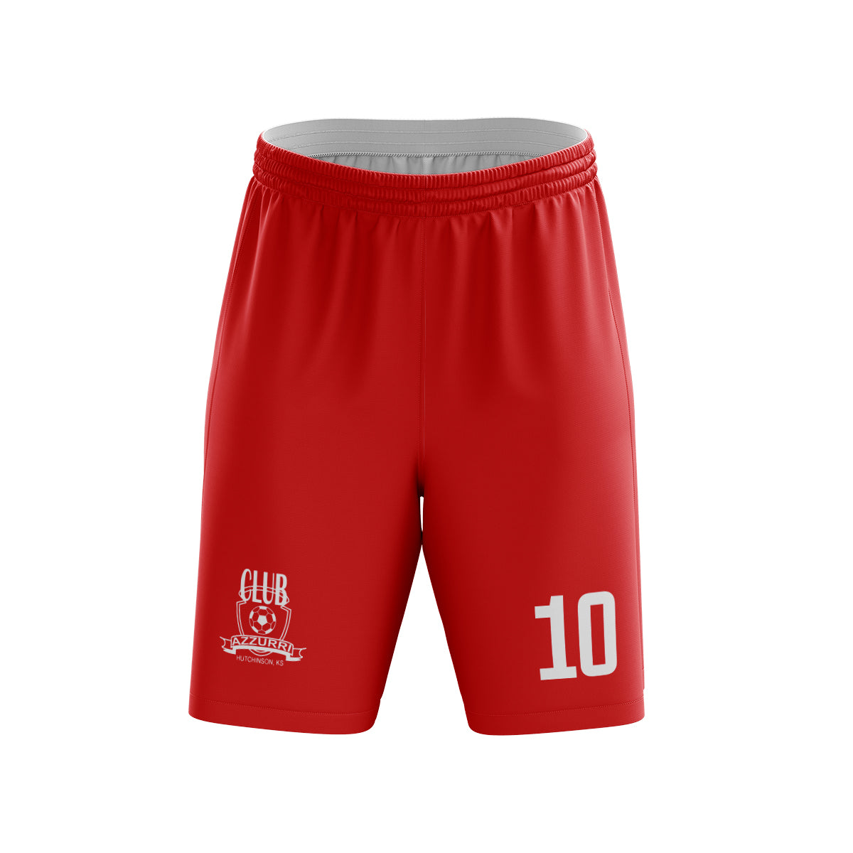 Azzurri Soccer Club - Red Goalkeeper Shorts