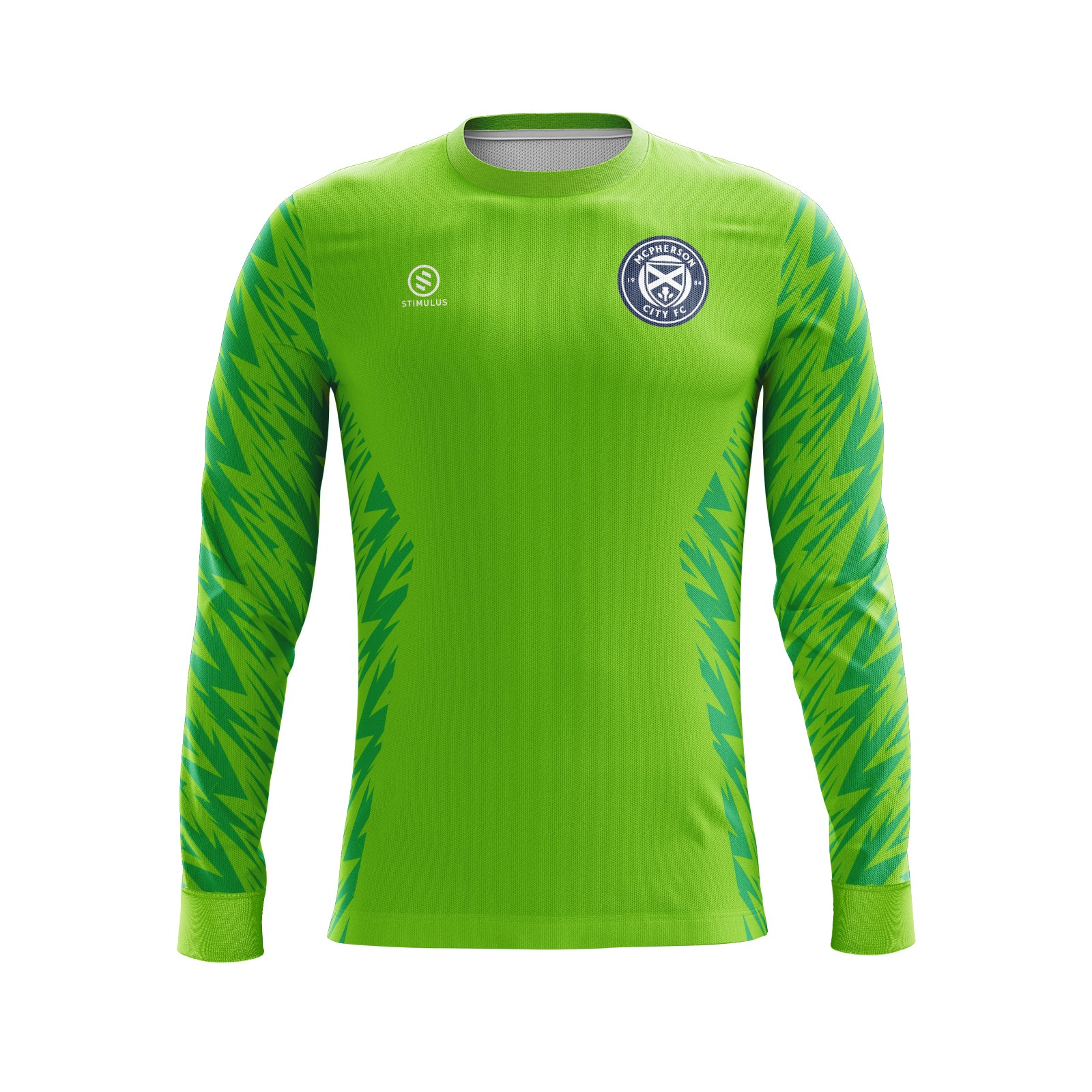 McPherson City - Green Goalkeeper Game Jersey