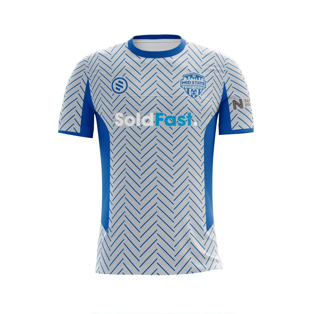 Mid State Soccer Academy - Grey Jersey