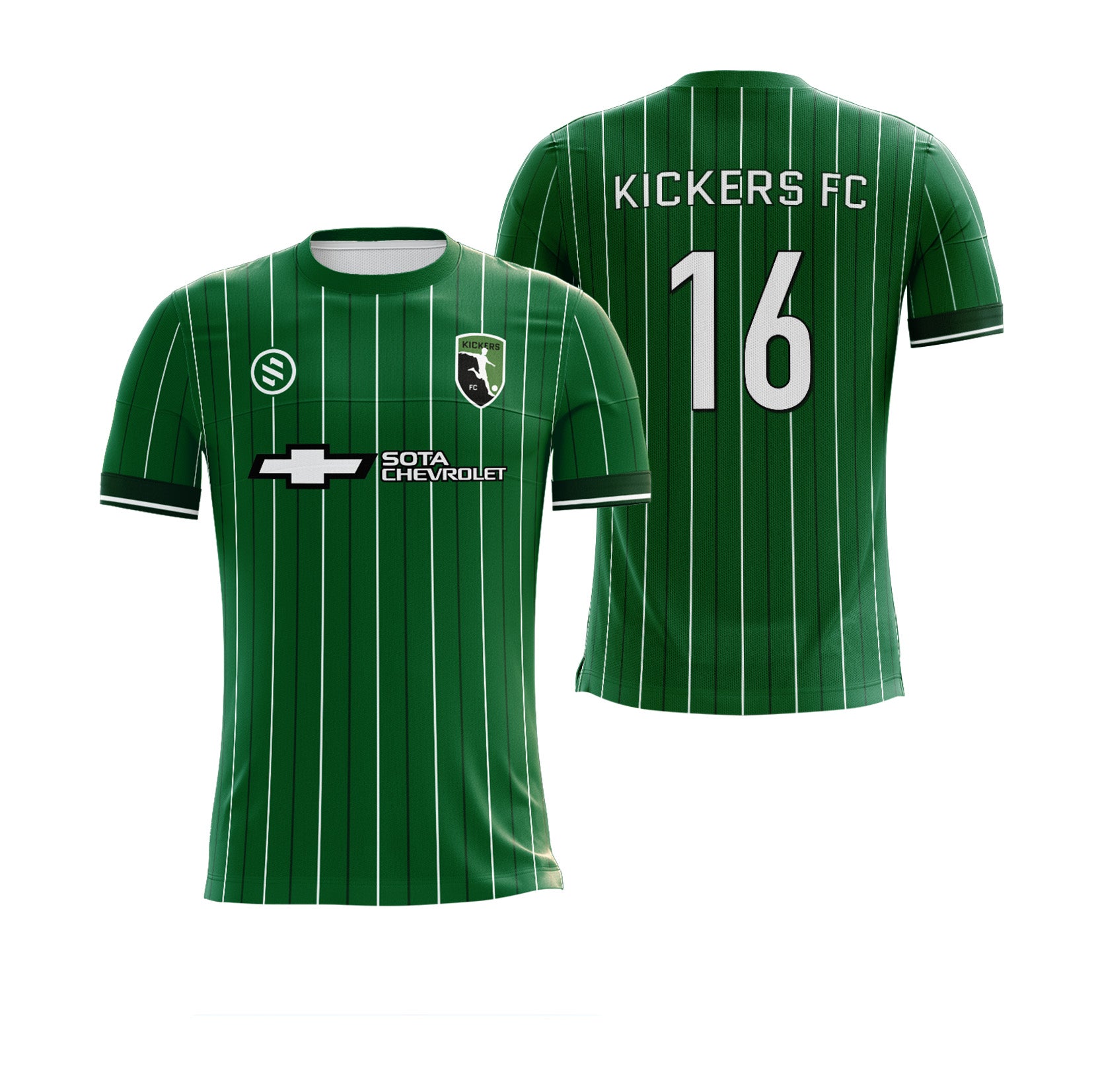 Kickers FC  - Green Game Jersey