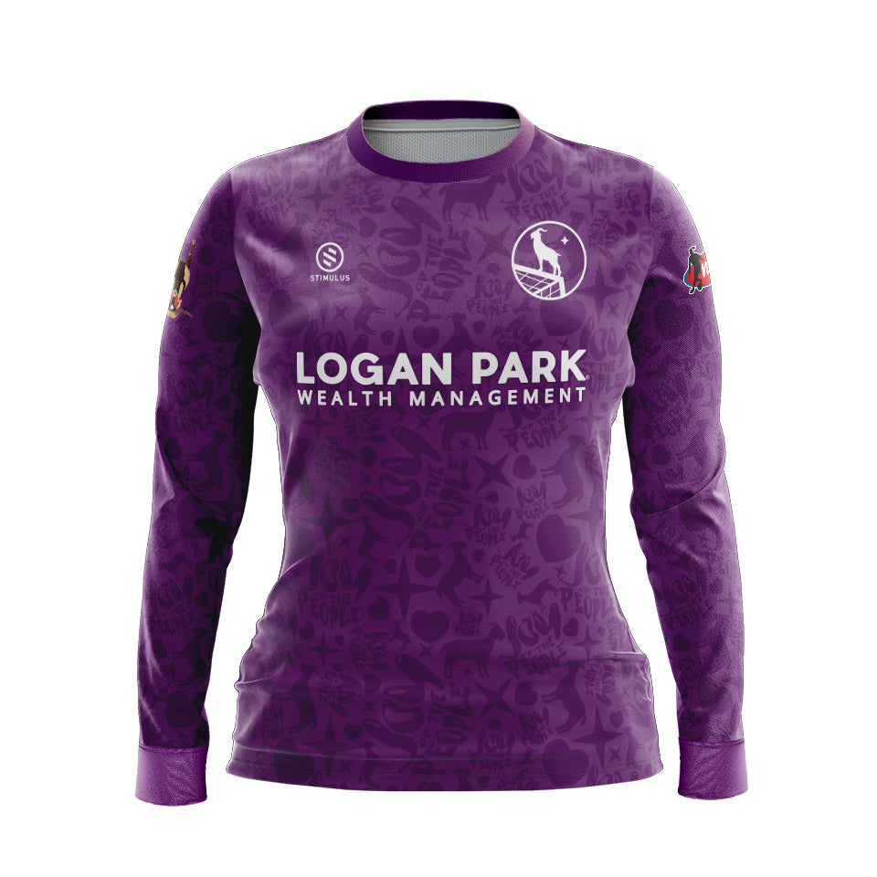 Joy Of The People - Women Ourple Goalkeeper Jersey