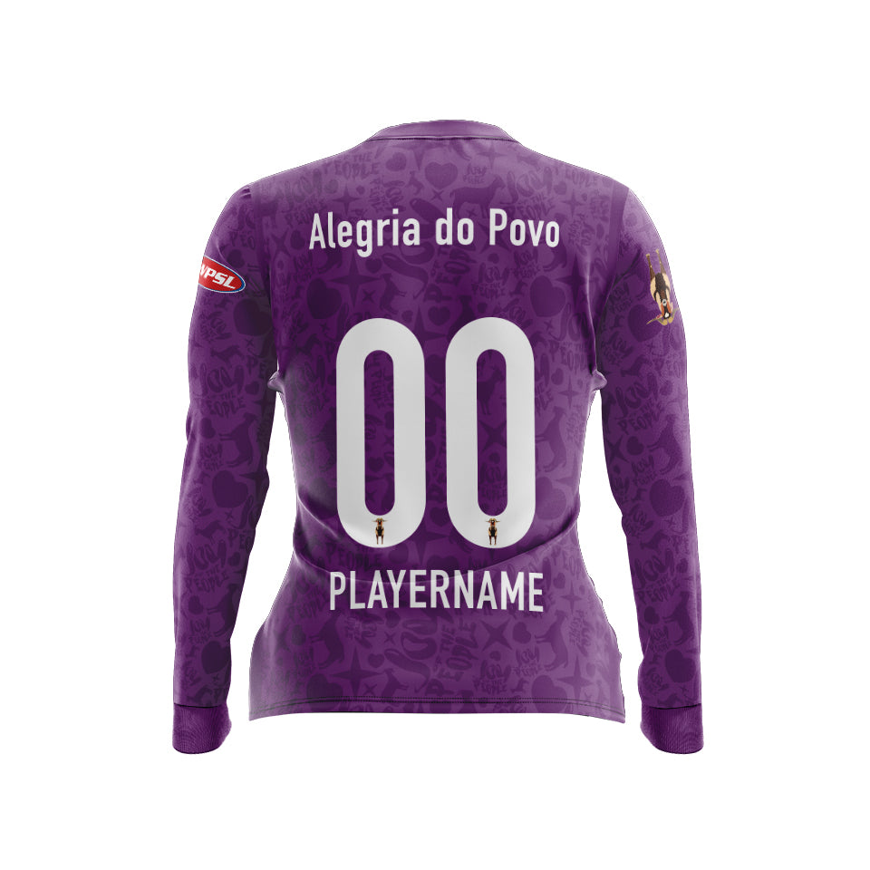 Joy Of The People - Women Ourple Goalkeeper Jersey