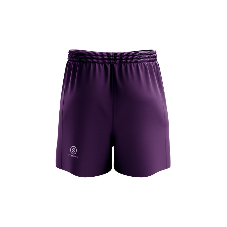 Joy Of The People  - Women Purple Game Shorts