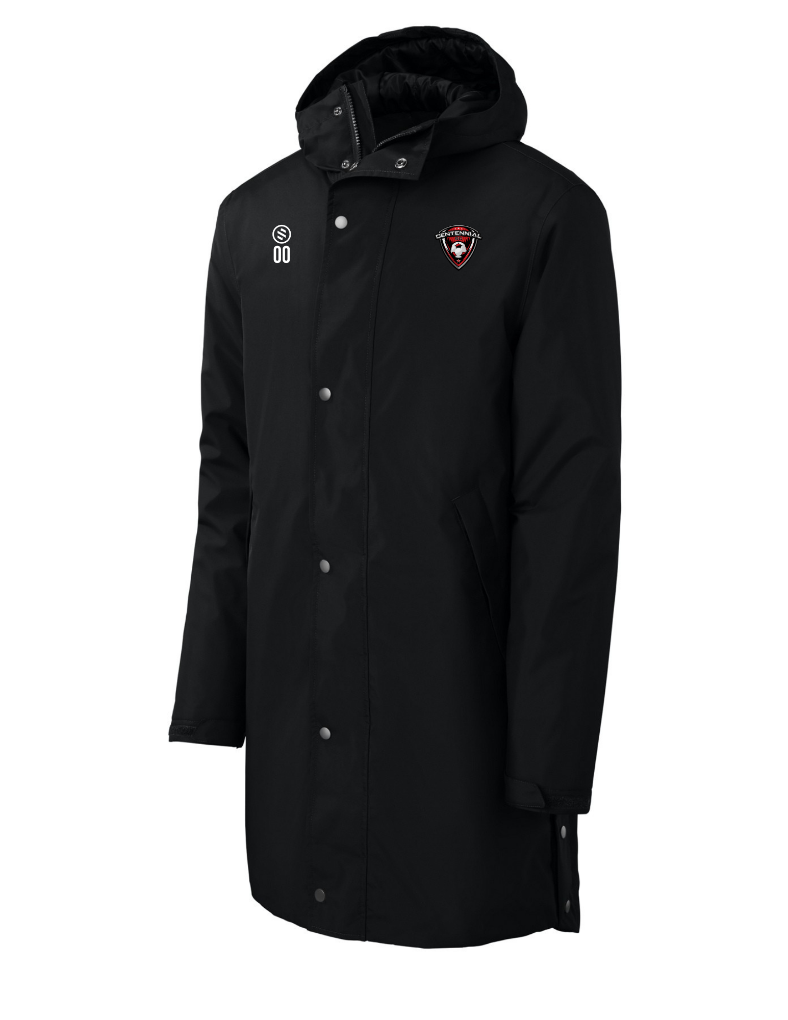 Centennial SC Coaches - Sideline Parka