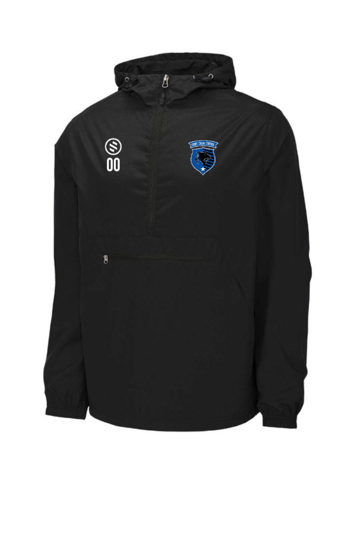 St.Croix Central Boys - Performance Windbreaker - Black