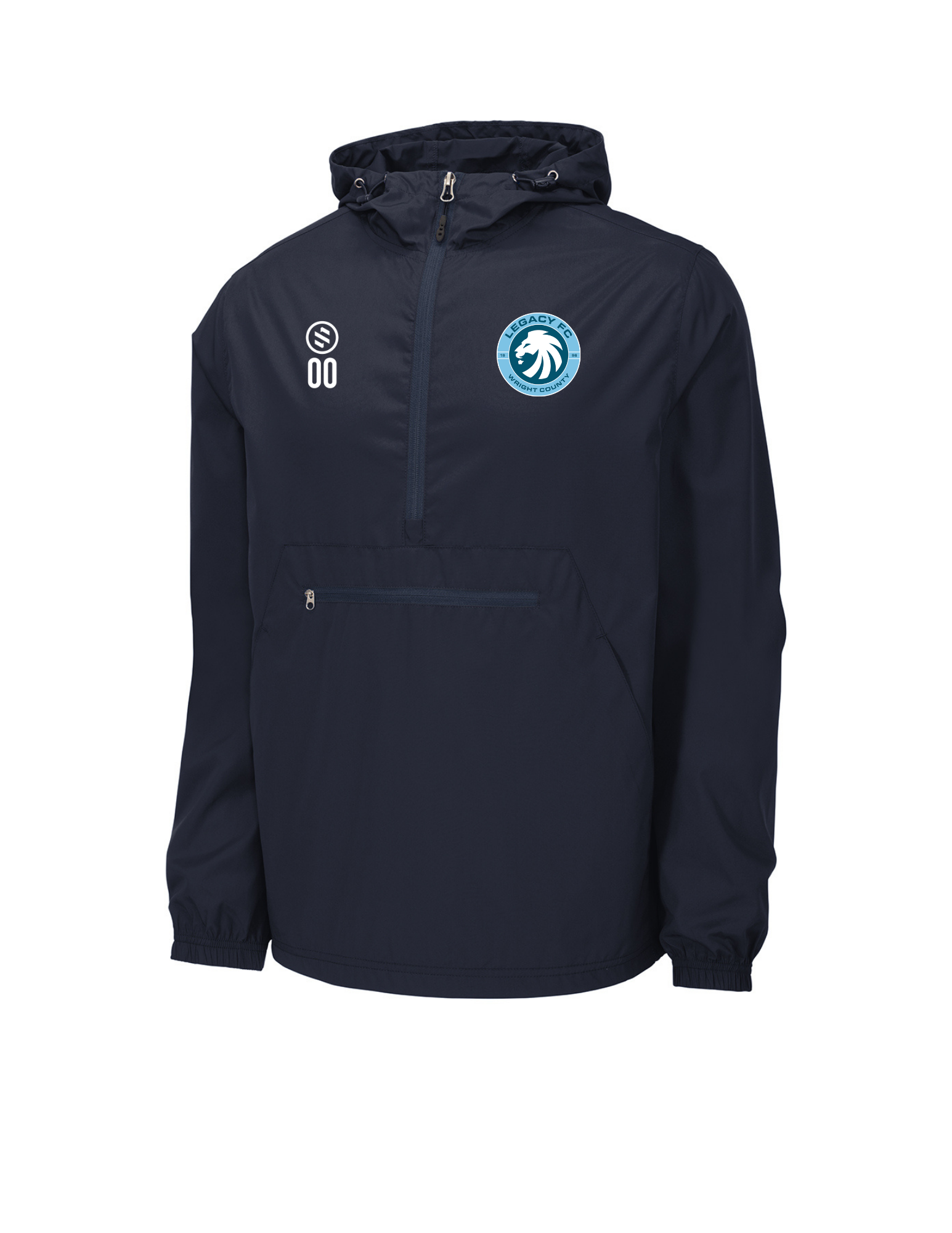 Legacy FC Coaches - Performance Windbreaker - True Navy