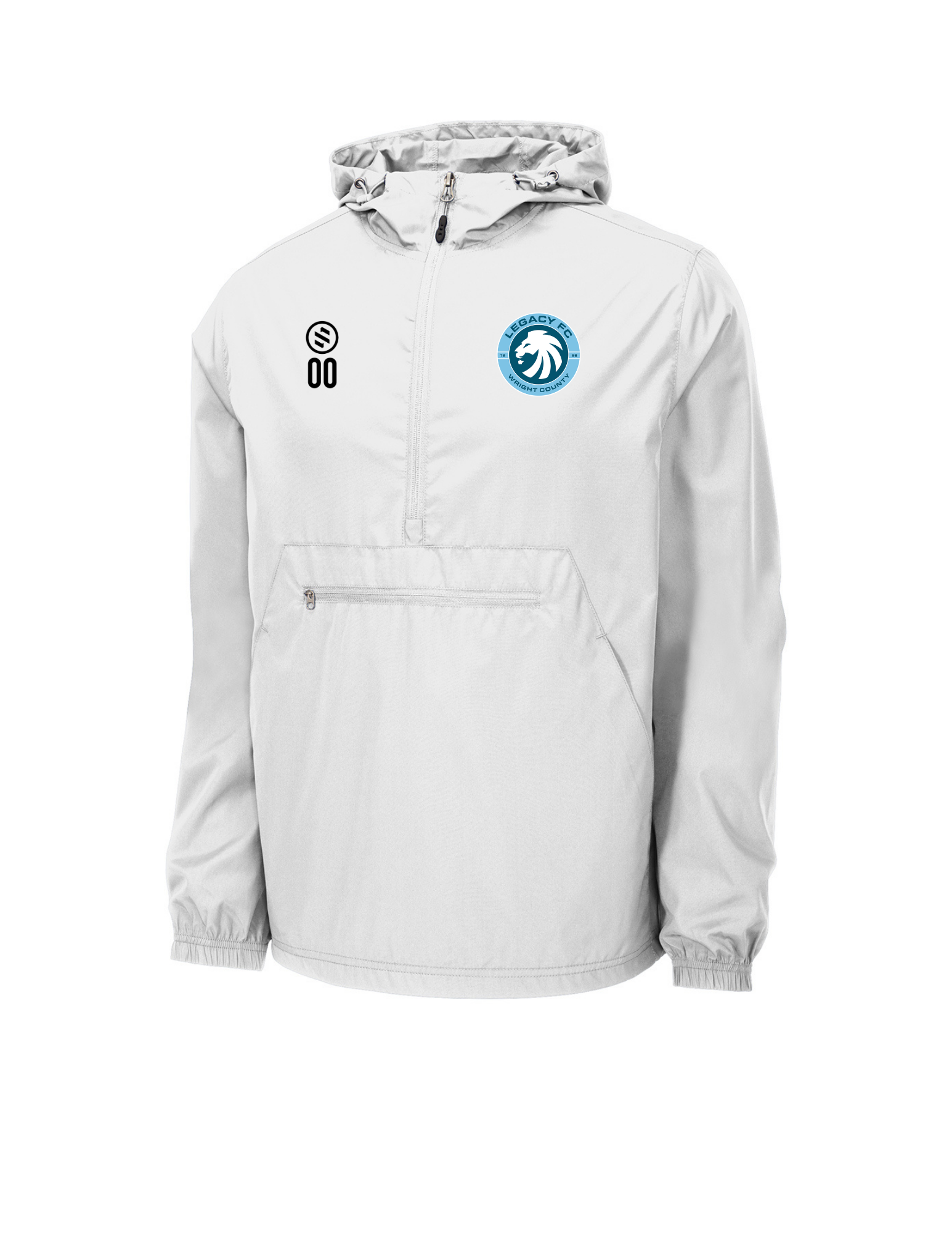 Legacy FC Coaches - Performance Windbreaker - White