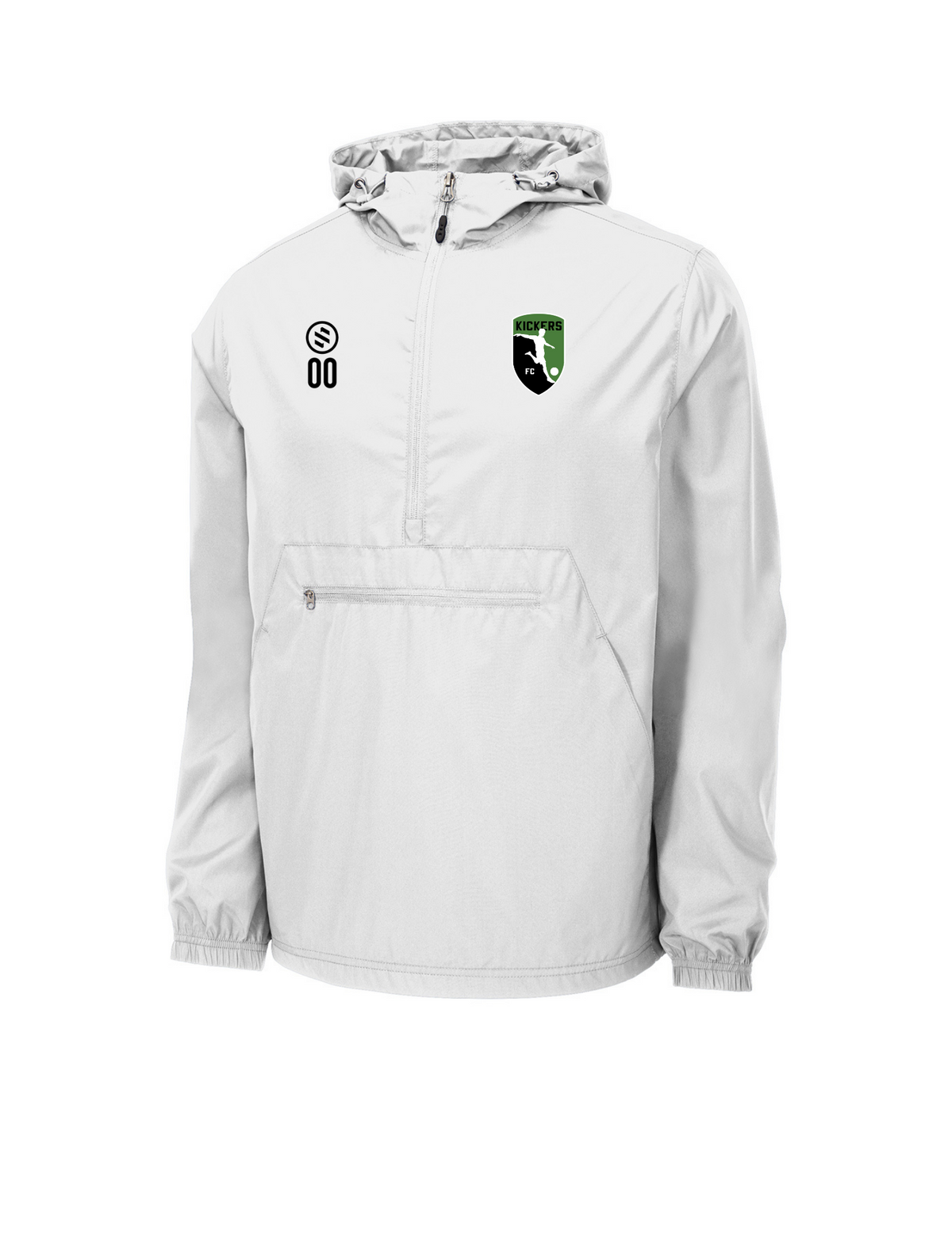 Kickers FC Coaches - Performance Windbreaker - White