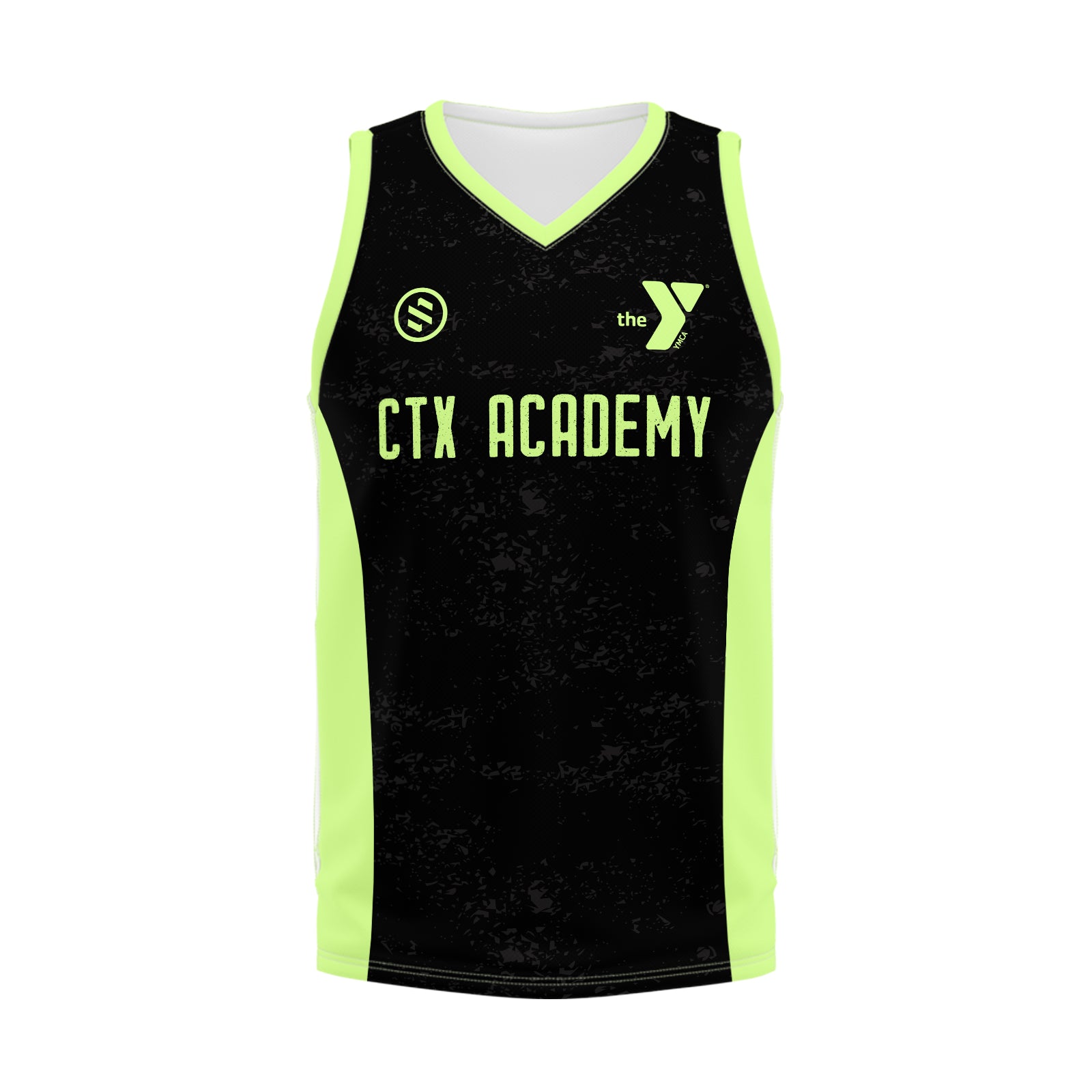 YMCA CTX Basketball - Black Basketball Jersey