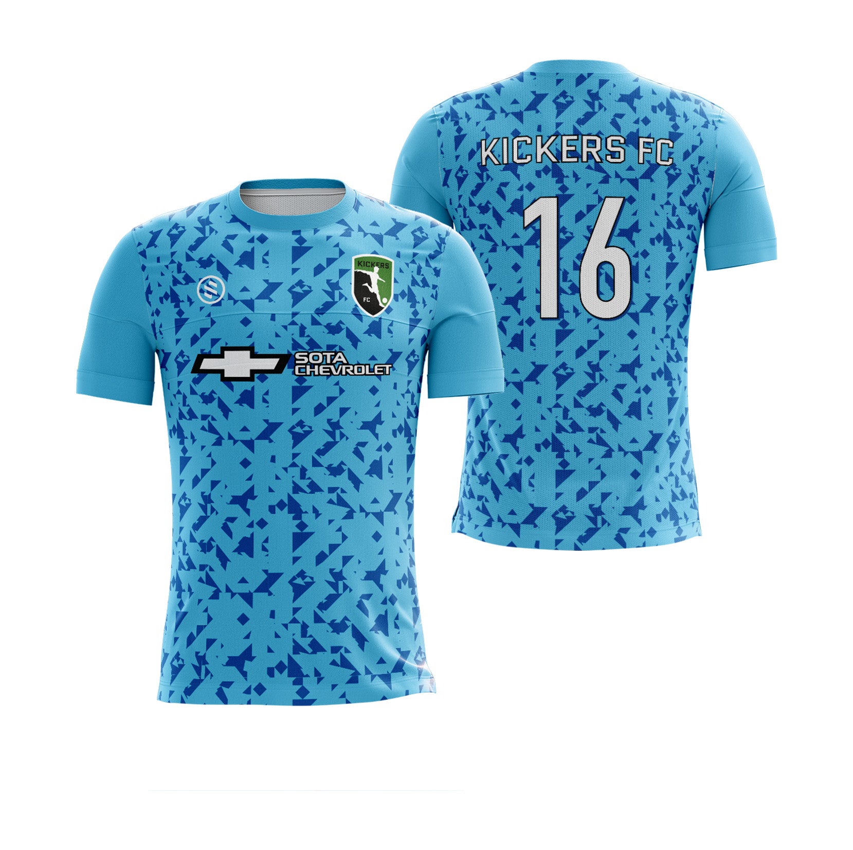 Kickers FC  - Blue Goalkeeper Jersey