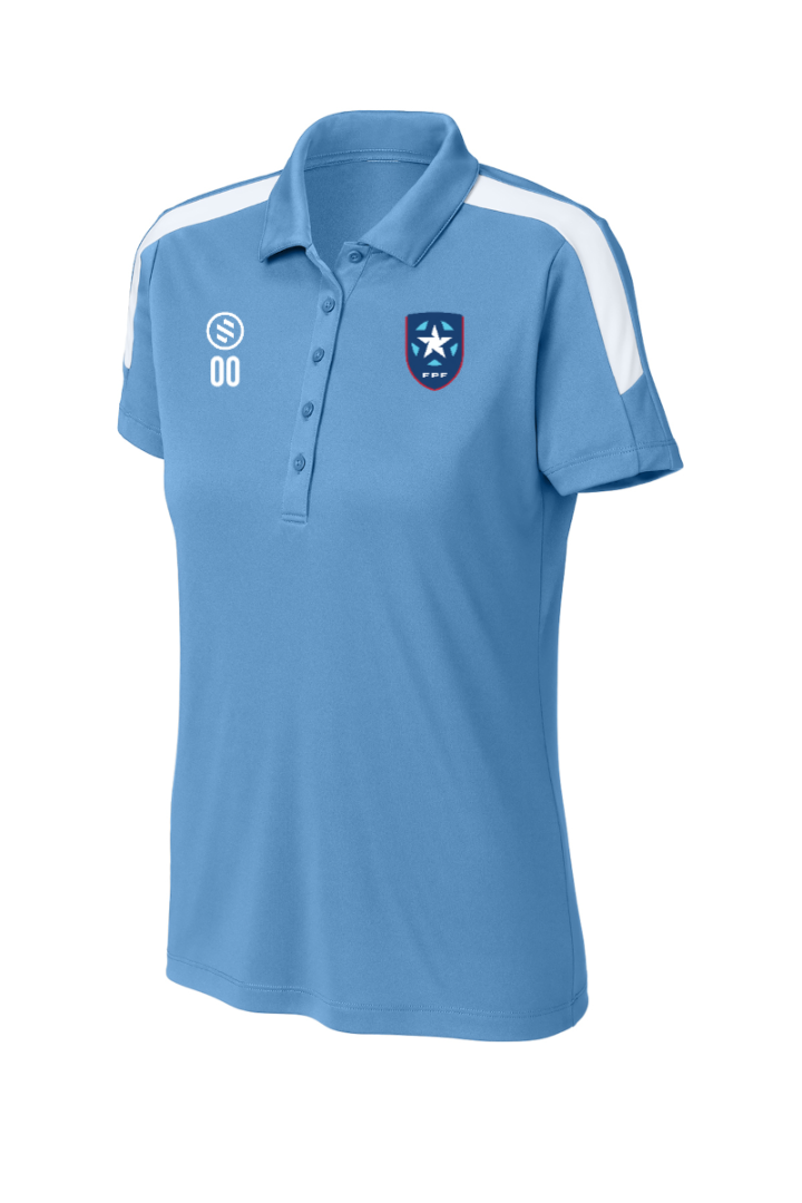 FPF Puerto Rico - LST104 - Performance Strip Polo - Women's