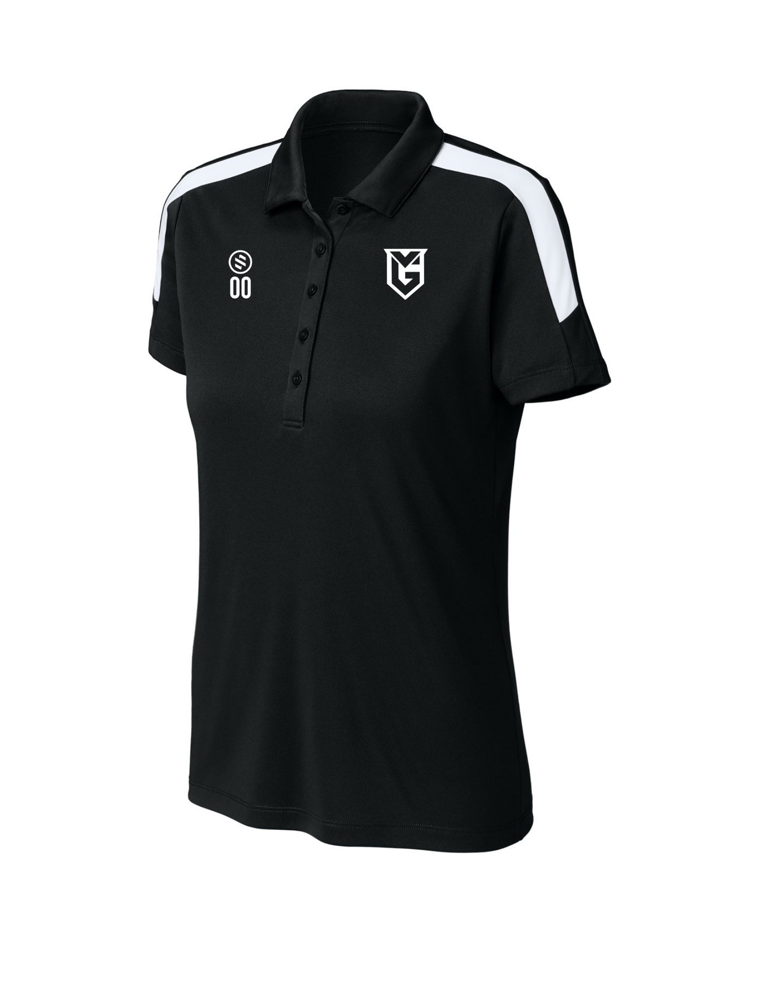 VSA Guardian - Performance Stripe Polo - Women's - Black