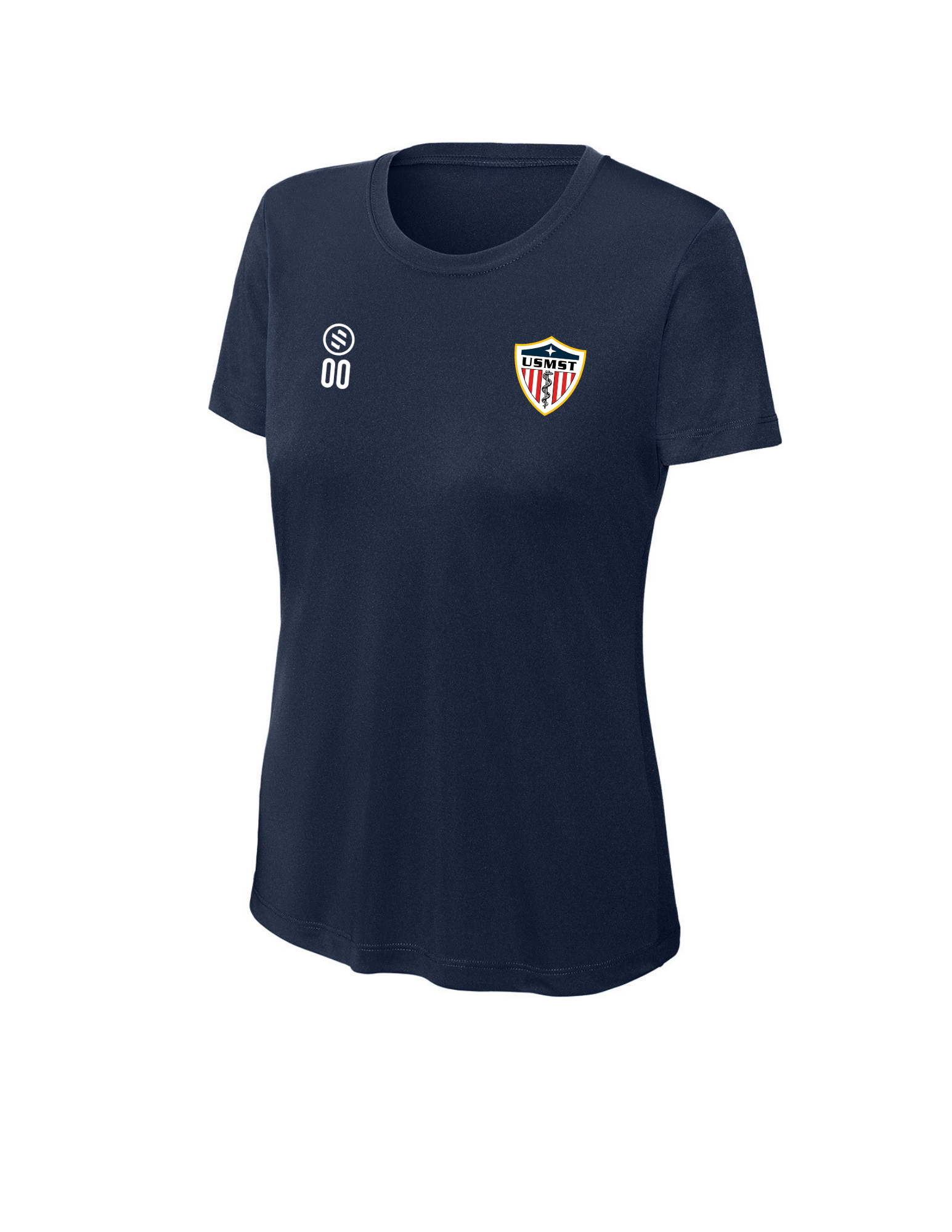 United States Medical Soccer Team - Performance Club Tee - Women's - True Navy