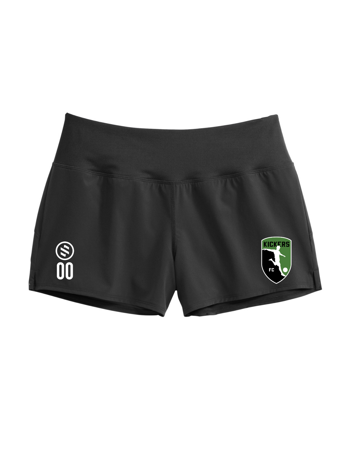 Kickers FC Coaches - Performance Training Short – Women’s - Black