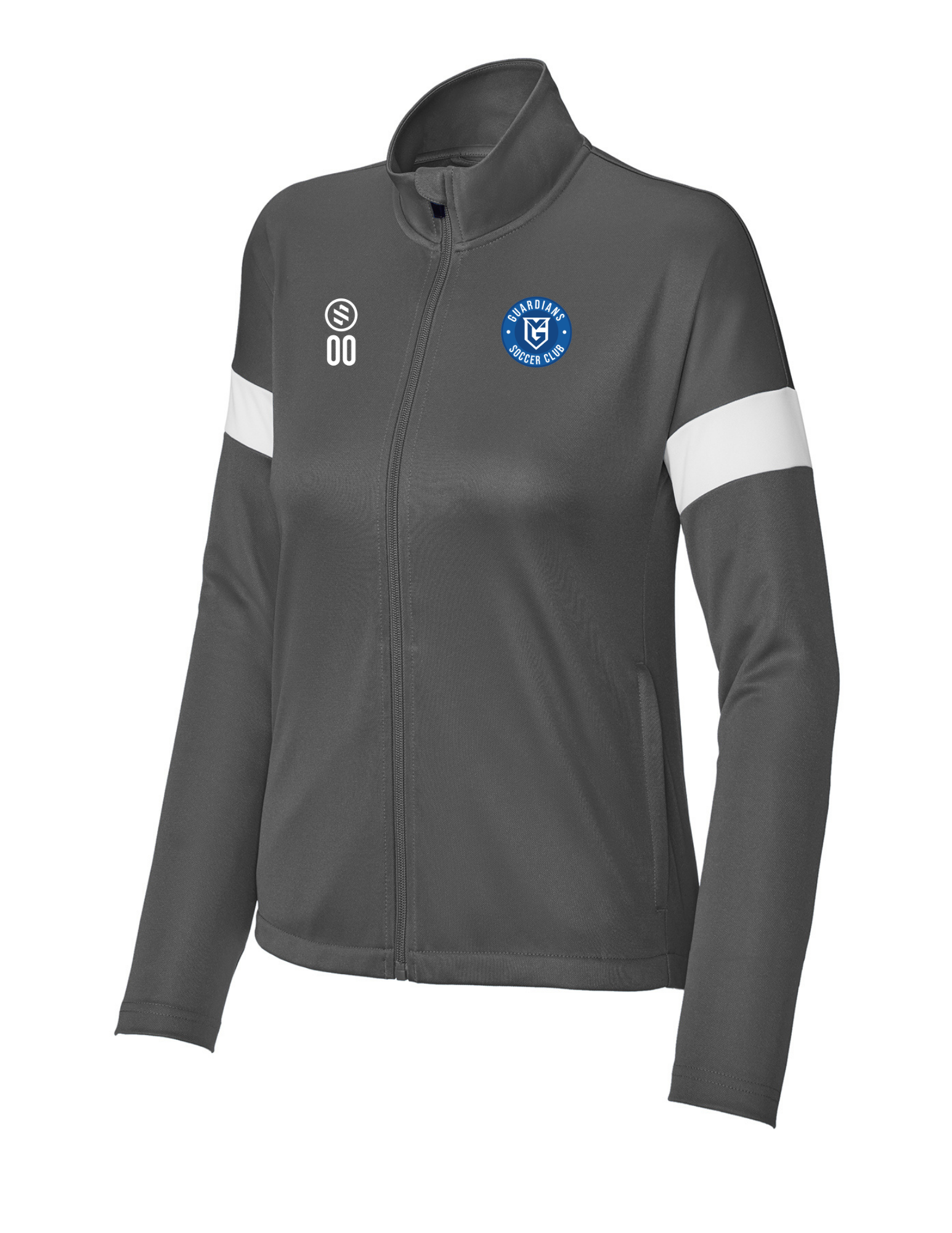 VSA Guardian - ProFit Full-Zip Jacket - Women's - Iron Grey/ White