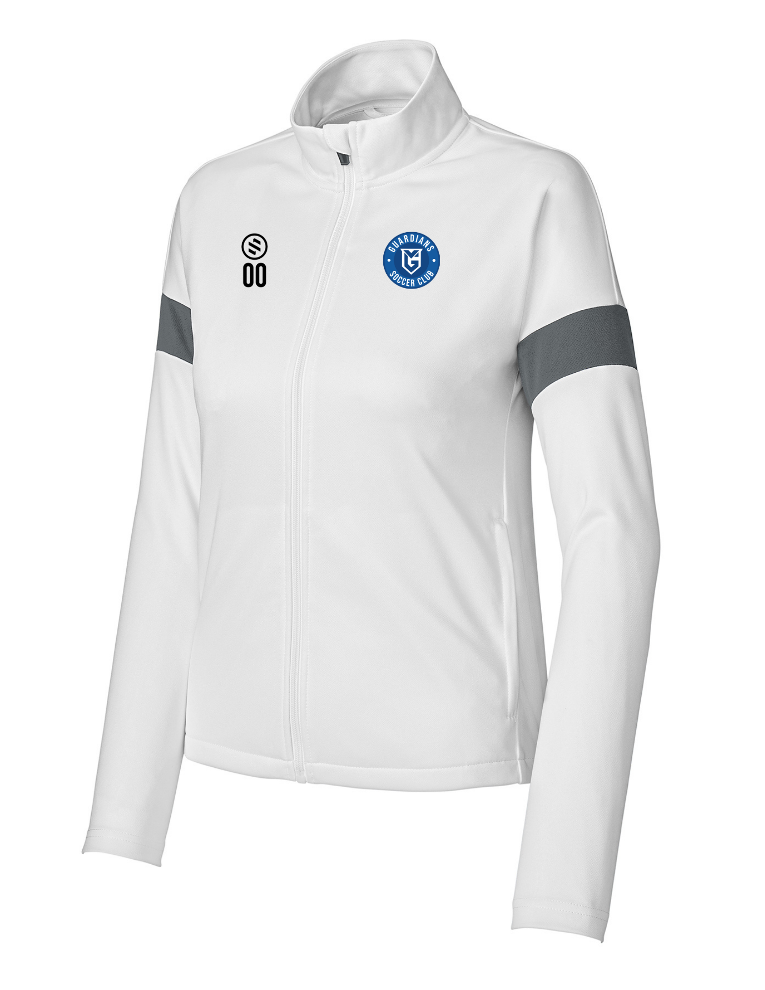 VSA Guardian - ProFit Full-Zip Jacket - Women's - White/ Iron Grey