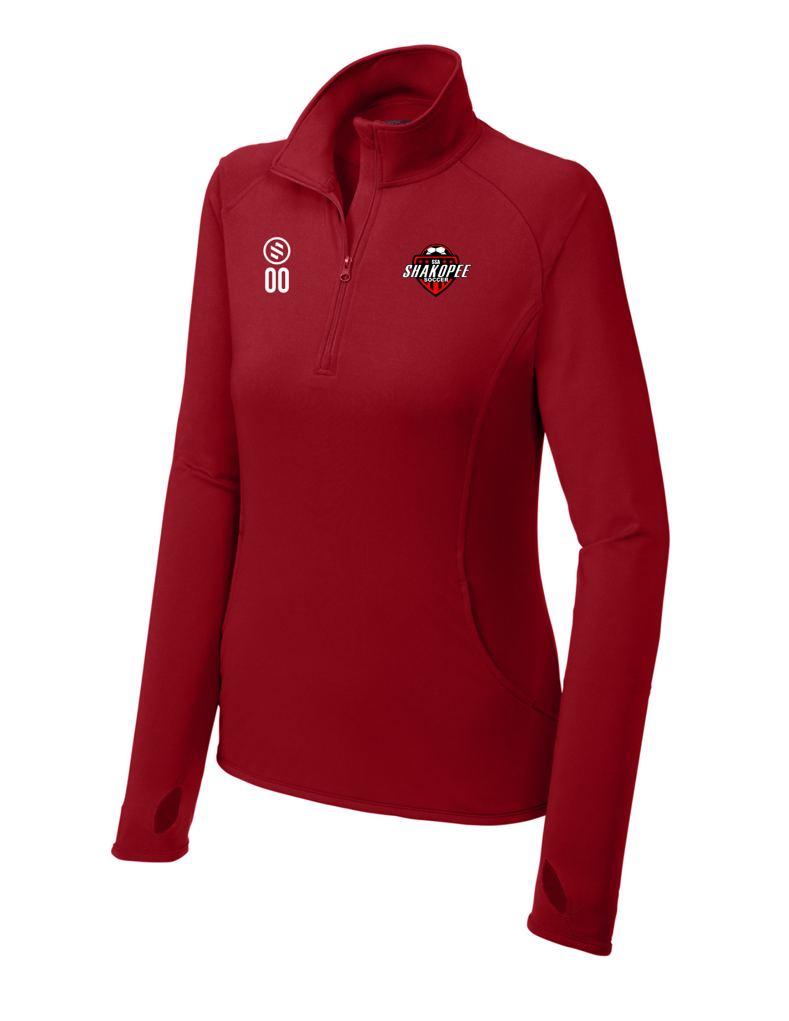 Shakopee Soccer Association - 1/4-Zip Pullover - Women’s