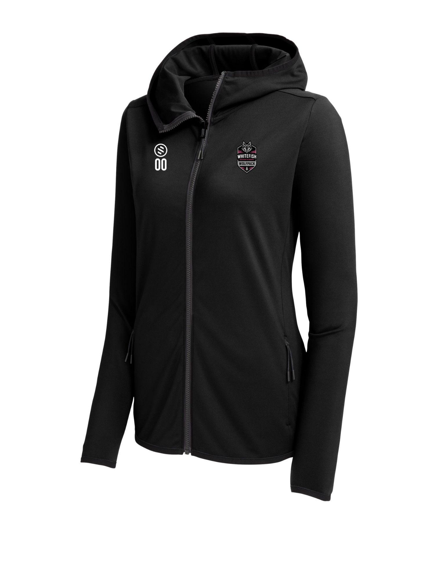 Whitefish Soccer Academy - Performance Zip Hoodie - Women's