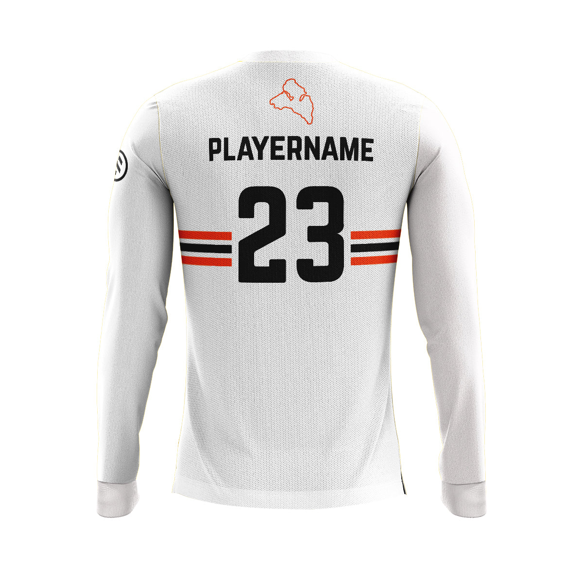 White Bear Lake Ultimate - White Long Sleeve Jersey