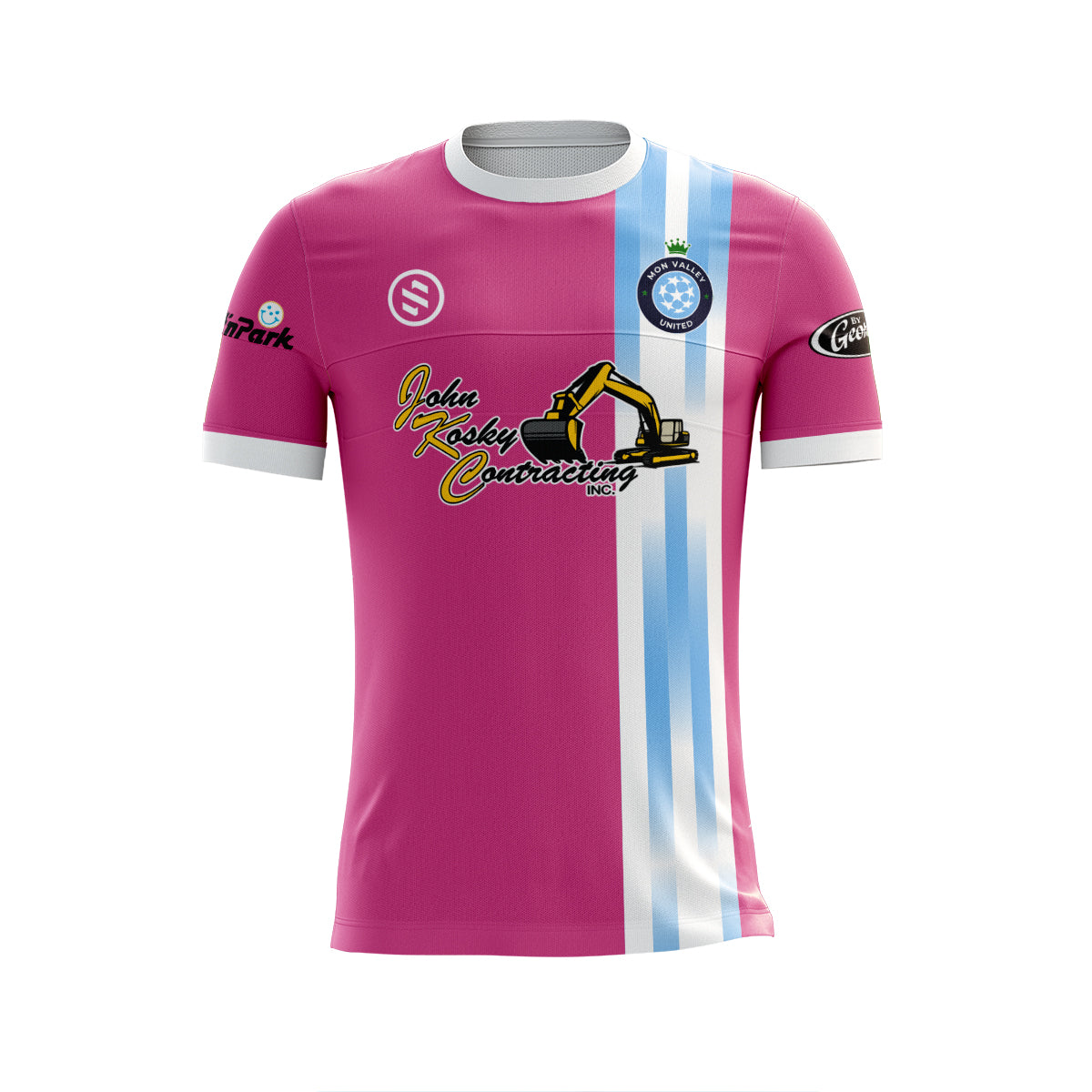 Mon Valley United  - Pink Goalie Jersey
