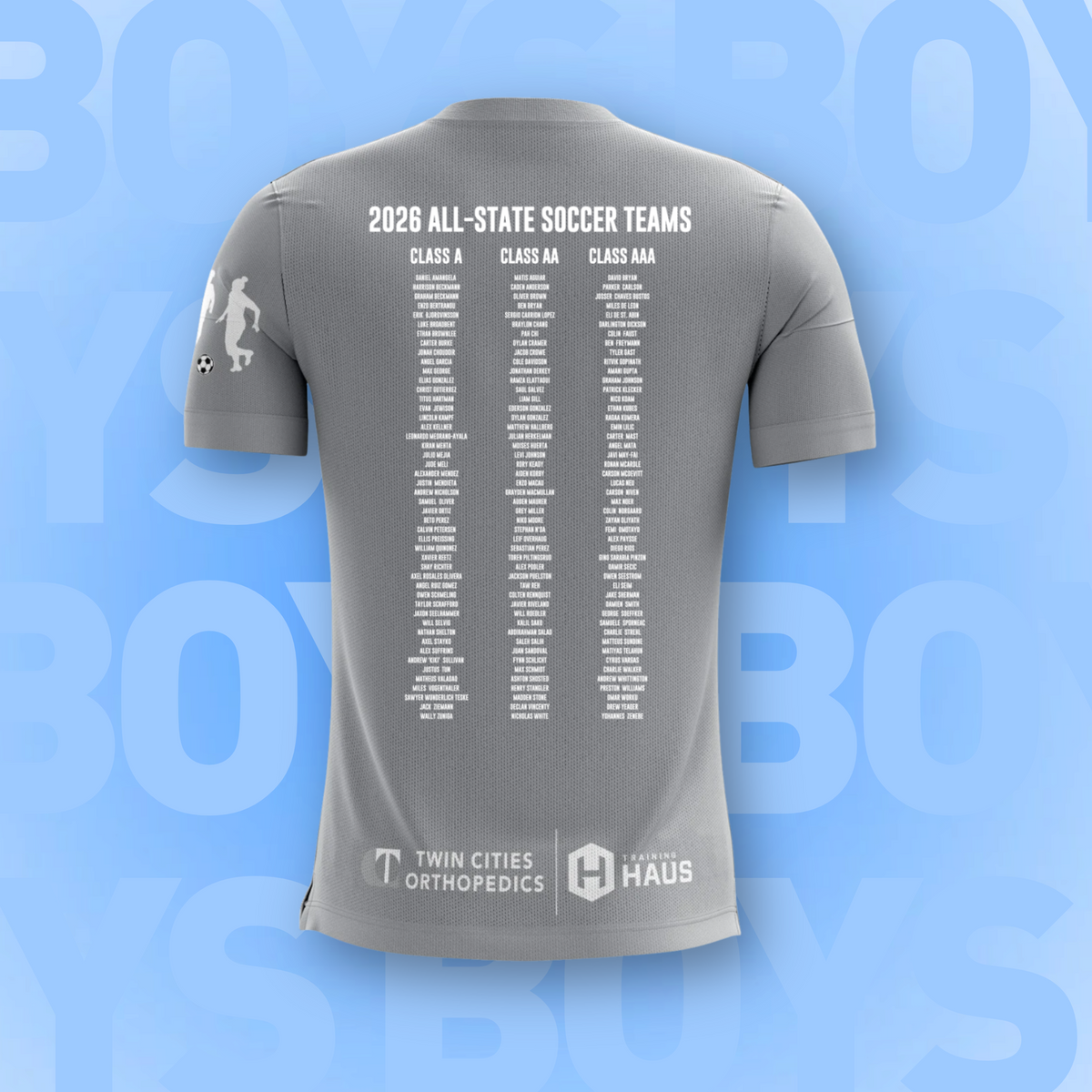 MSHSSCA - BOYS NAMES - All-State Players Shirt