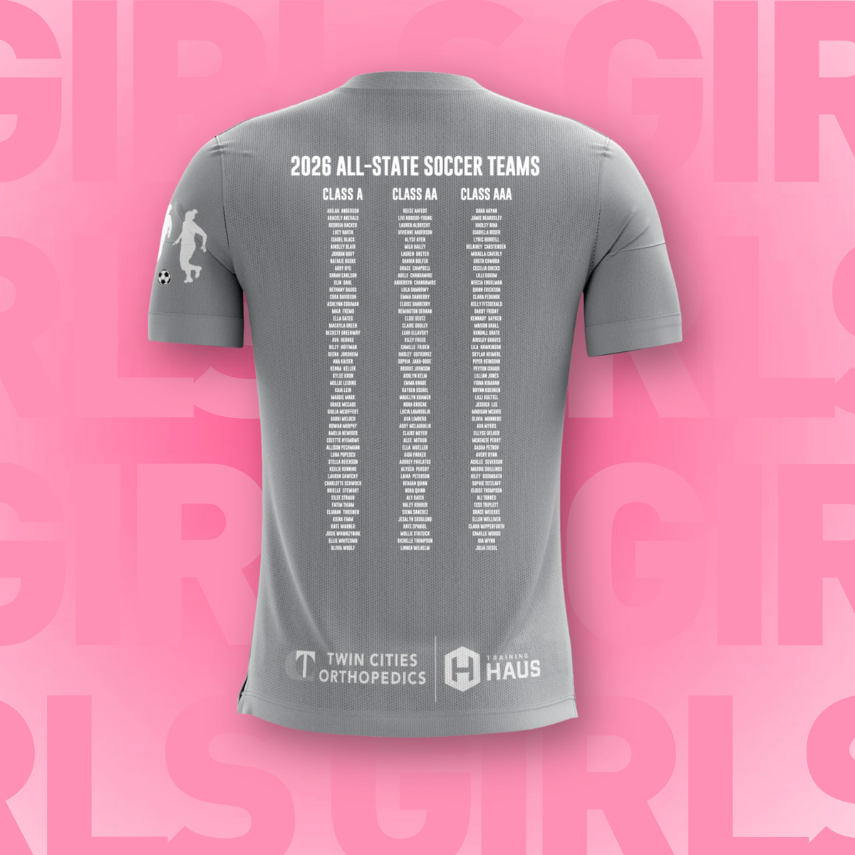 MSHSSCA - GIRLS NAMES - All-State Players Shirt