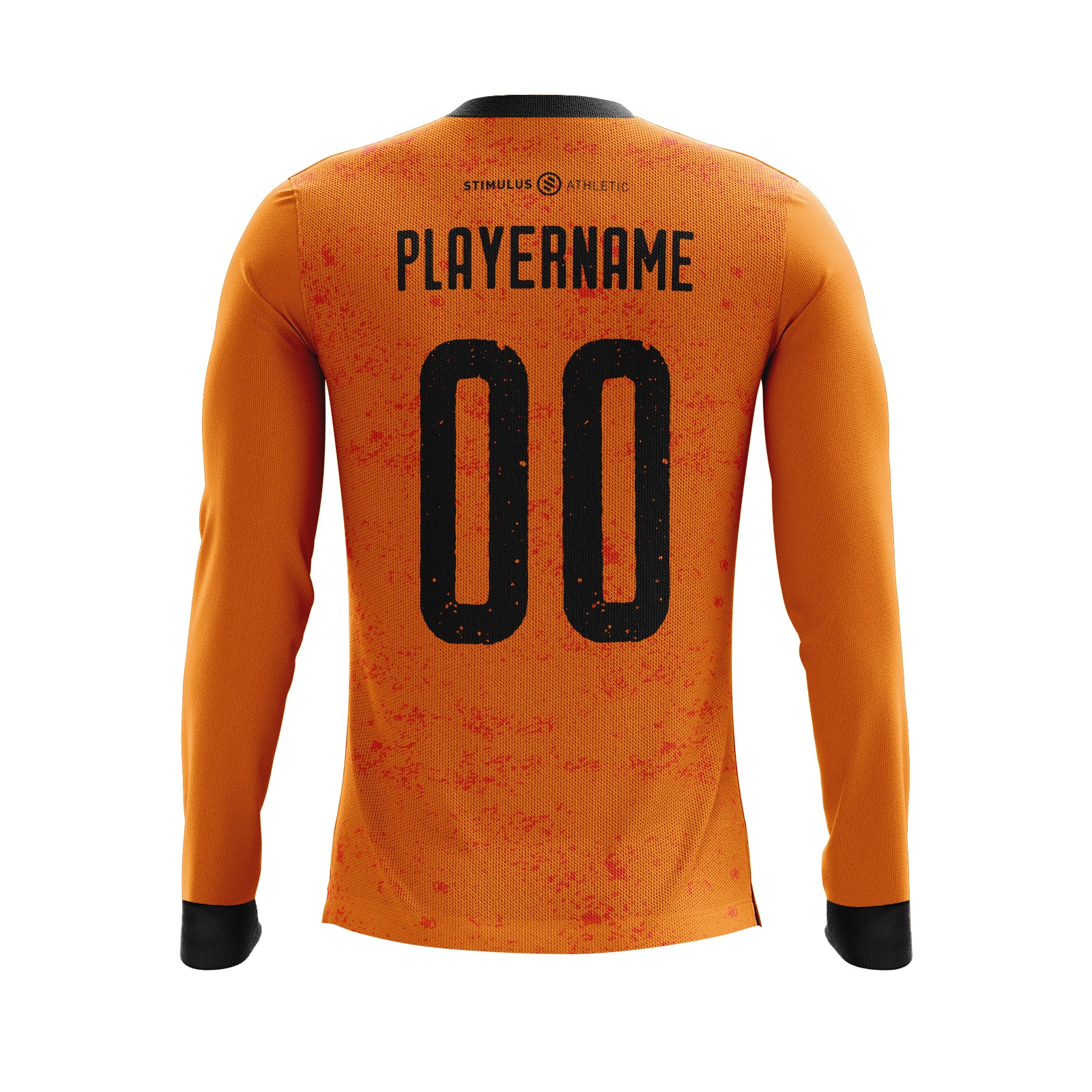 CTX Soccer Academy - Neon Orange Long Sleeve Game Jersey