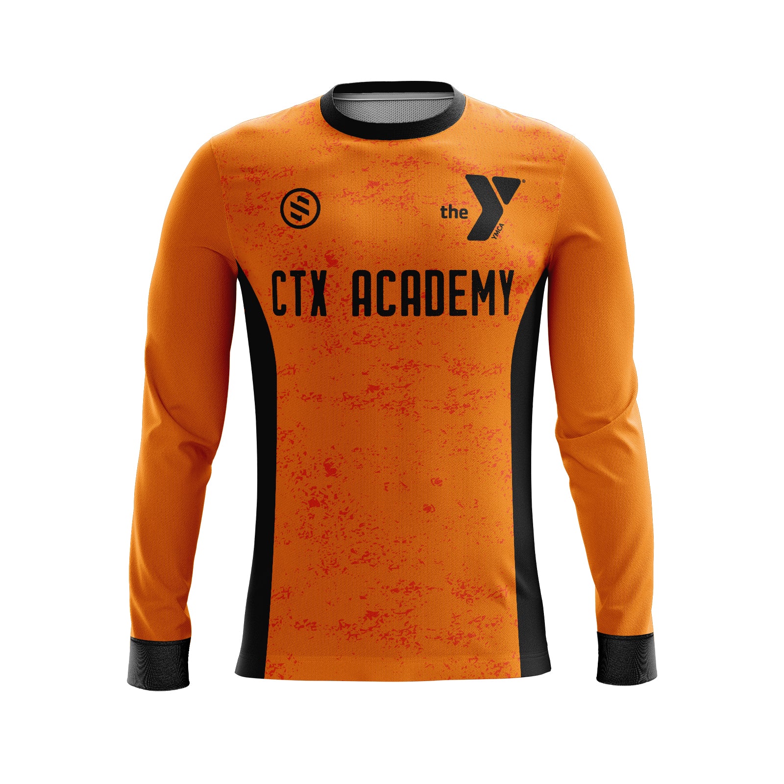 CTX Soccer Academy - Neon Orange Long Sleeve Game Jersey