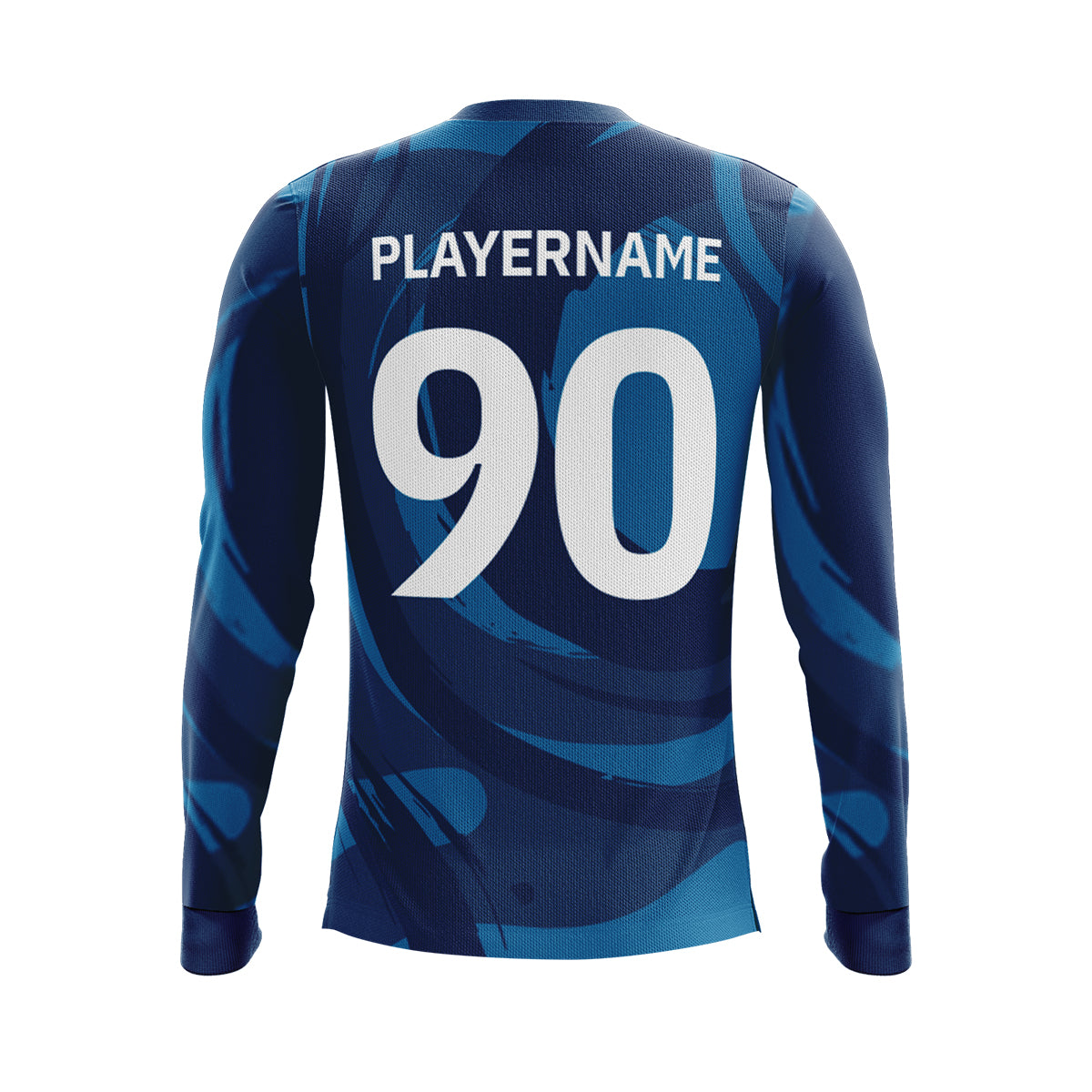 Manatee- Blue Long Sleeve Jersey