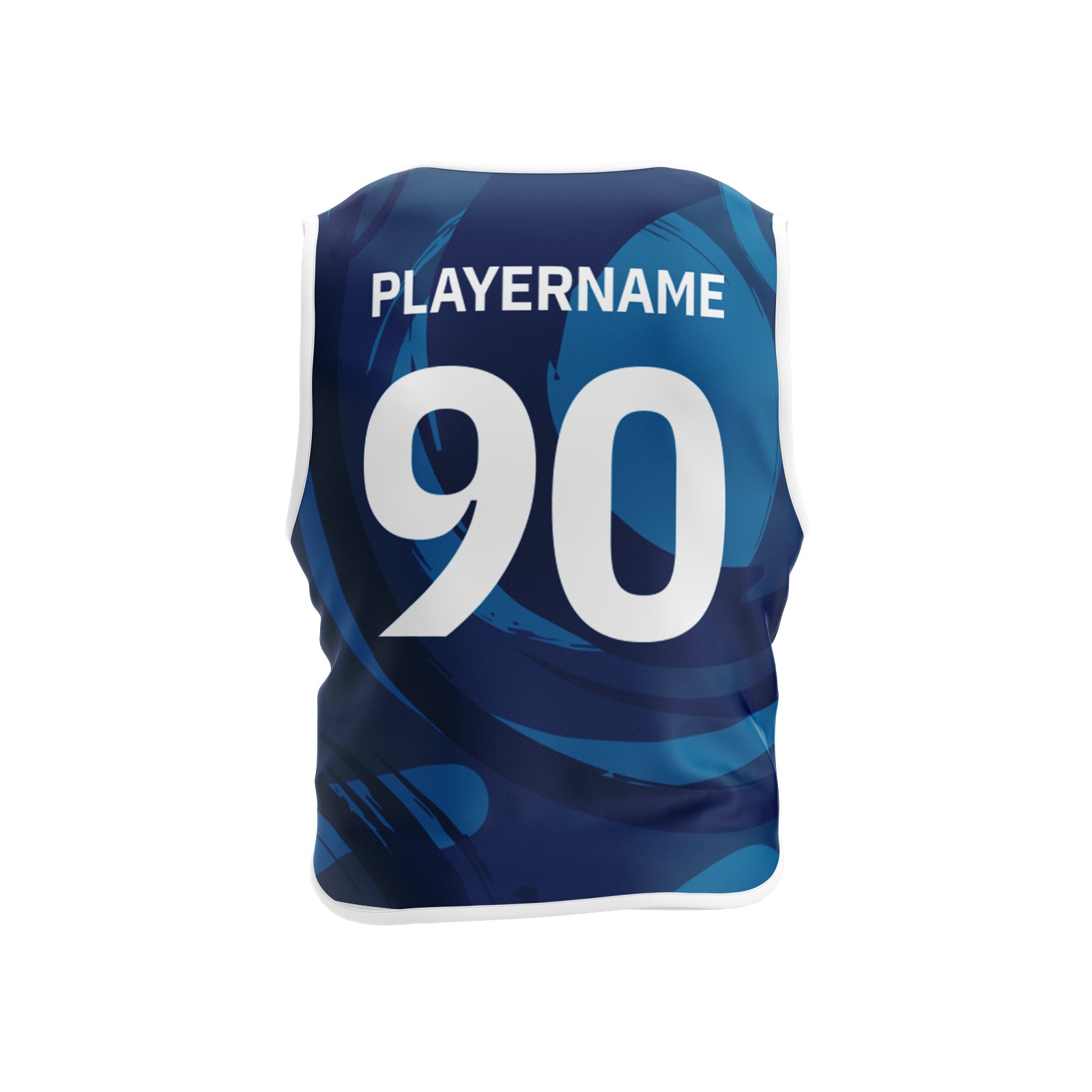 Manatee - Navy/White Reversible Pinnie