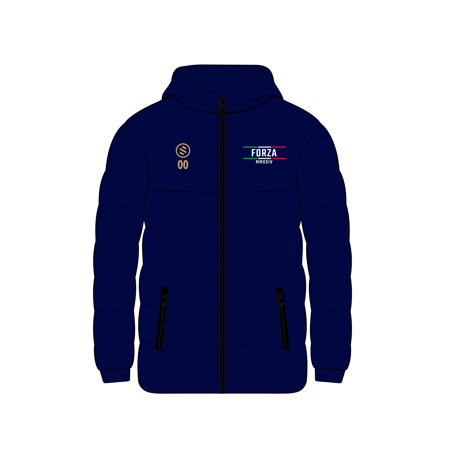 Forza - Navy Blue Winter Jacket