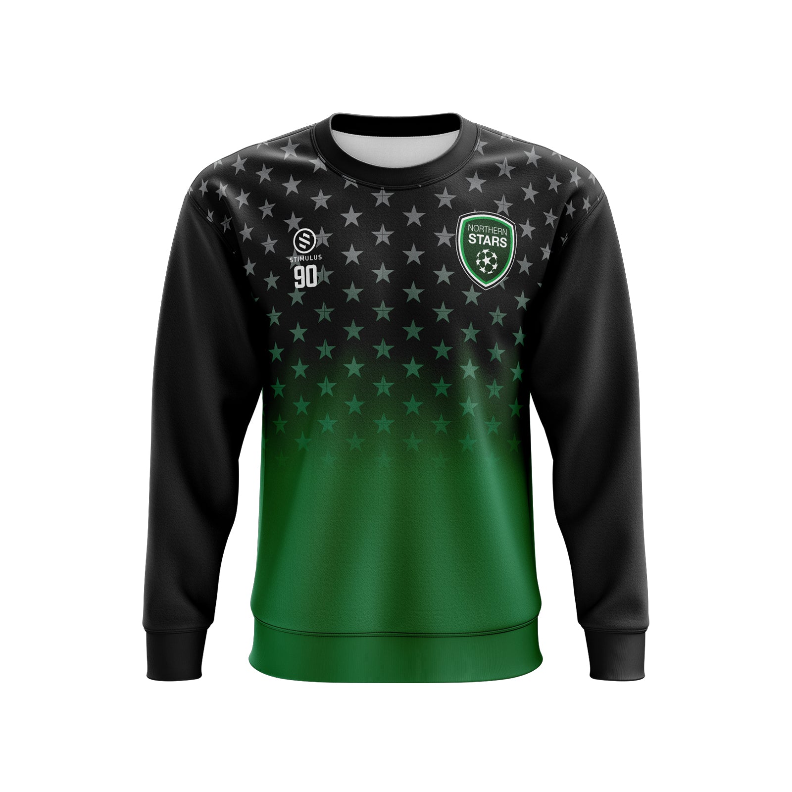 Niagara Northern Stars - Black & Green Sweatshirt