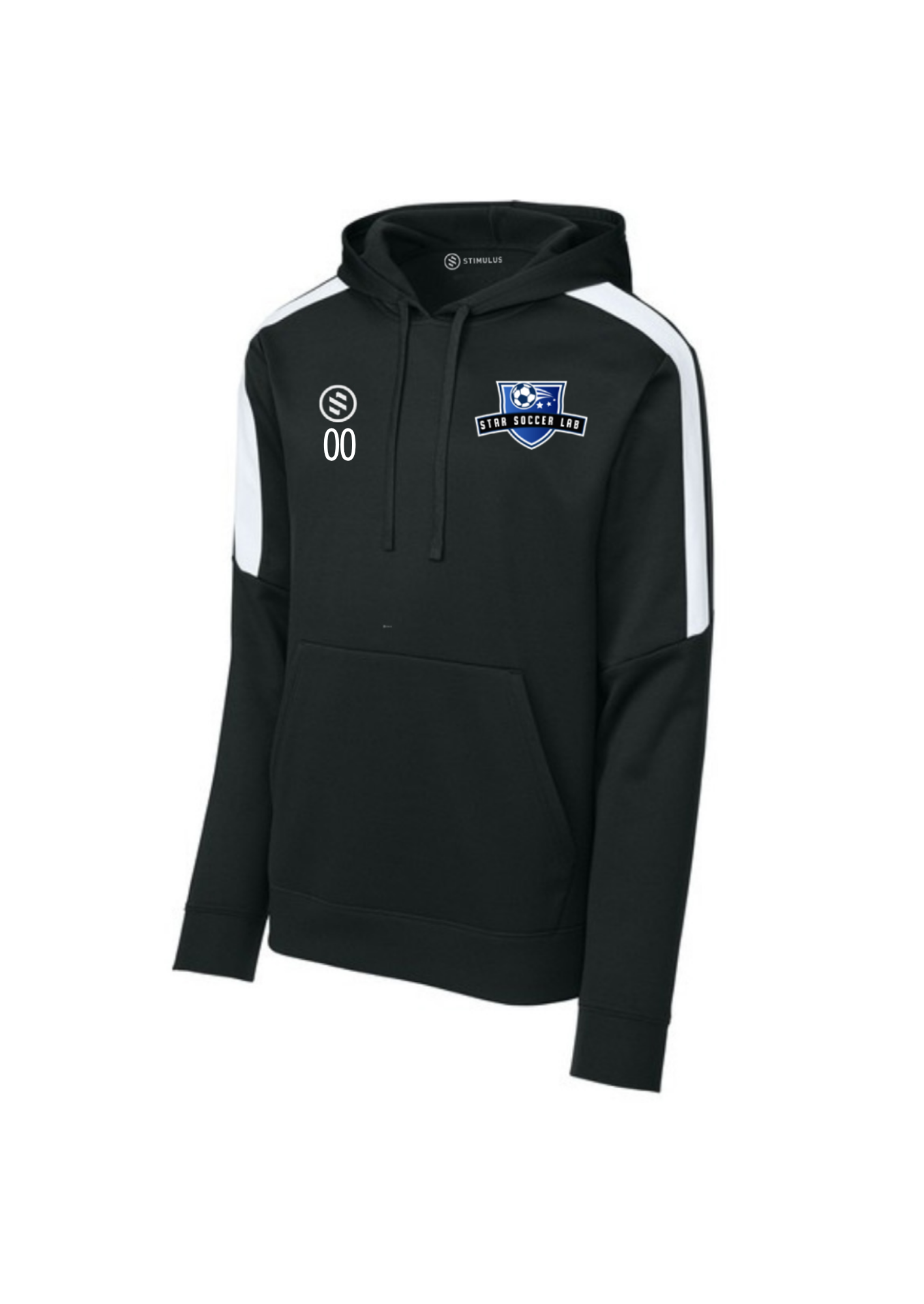 STAR Soccer Lab - Performance Stripe Hoodie - Adult