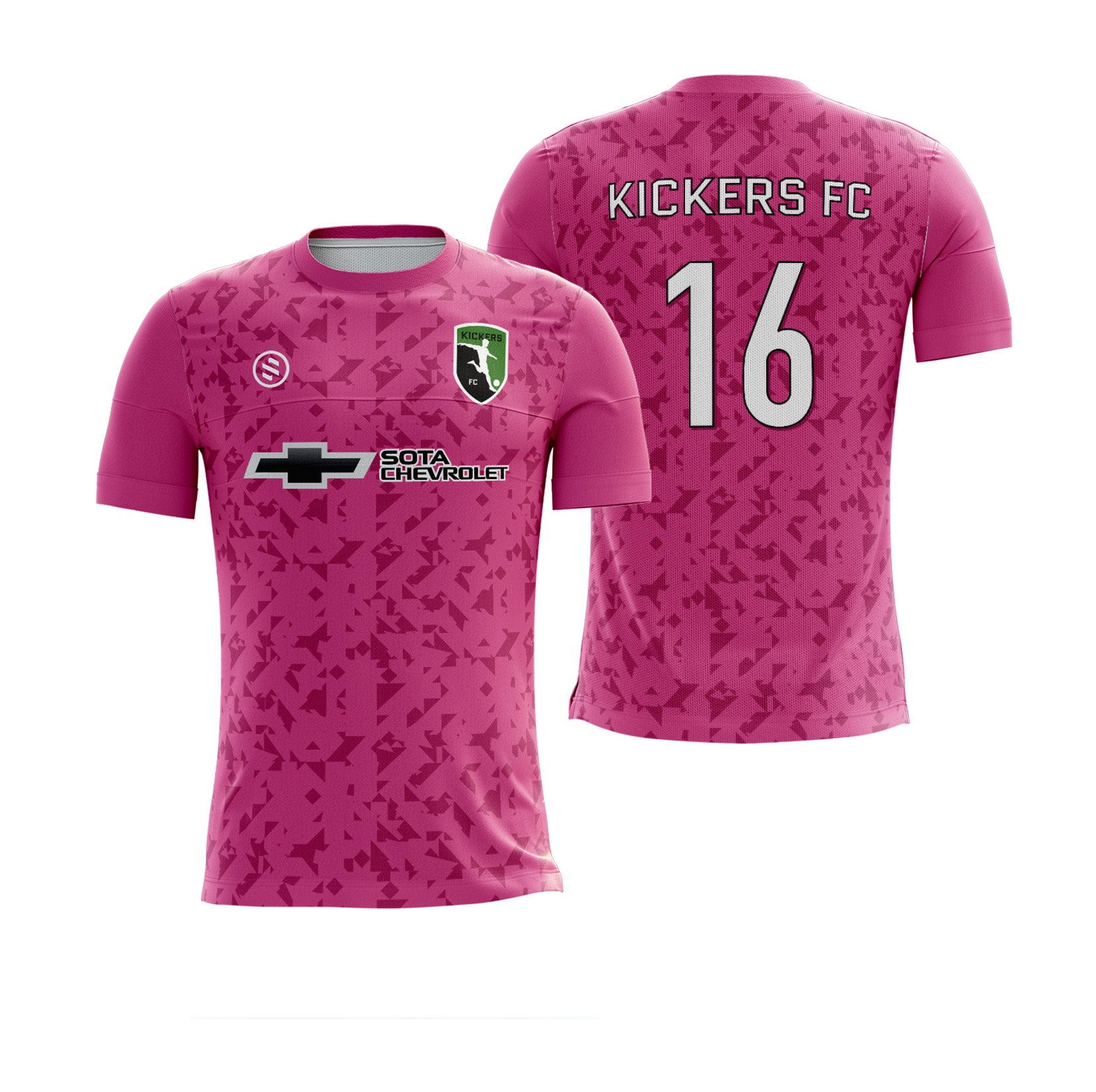 Kickers FC  - Pink Goalkeeper Jersey