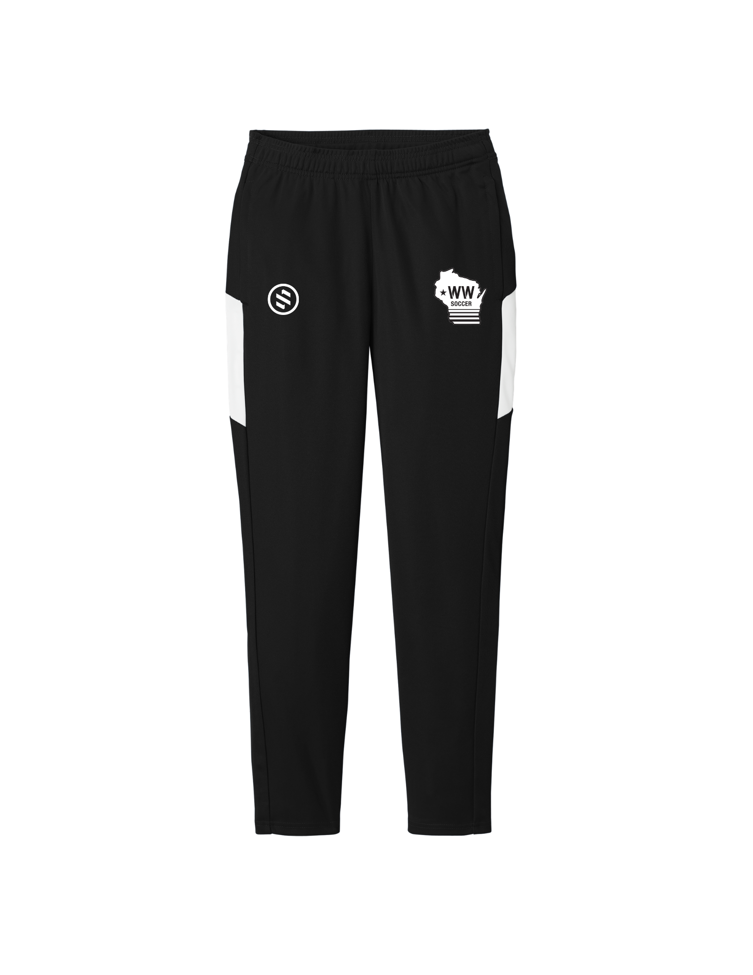 Western Wisconsin Coaches - Profit Tapered Pant - Men's - Black/ White