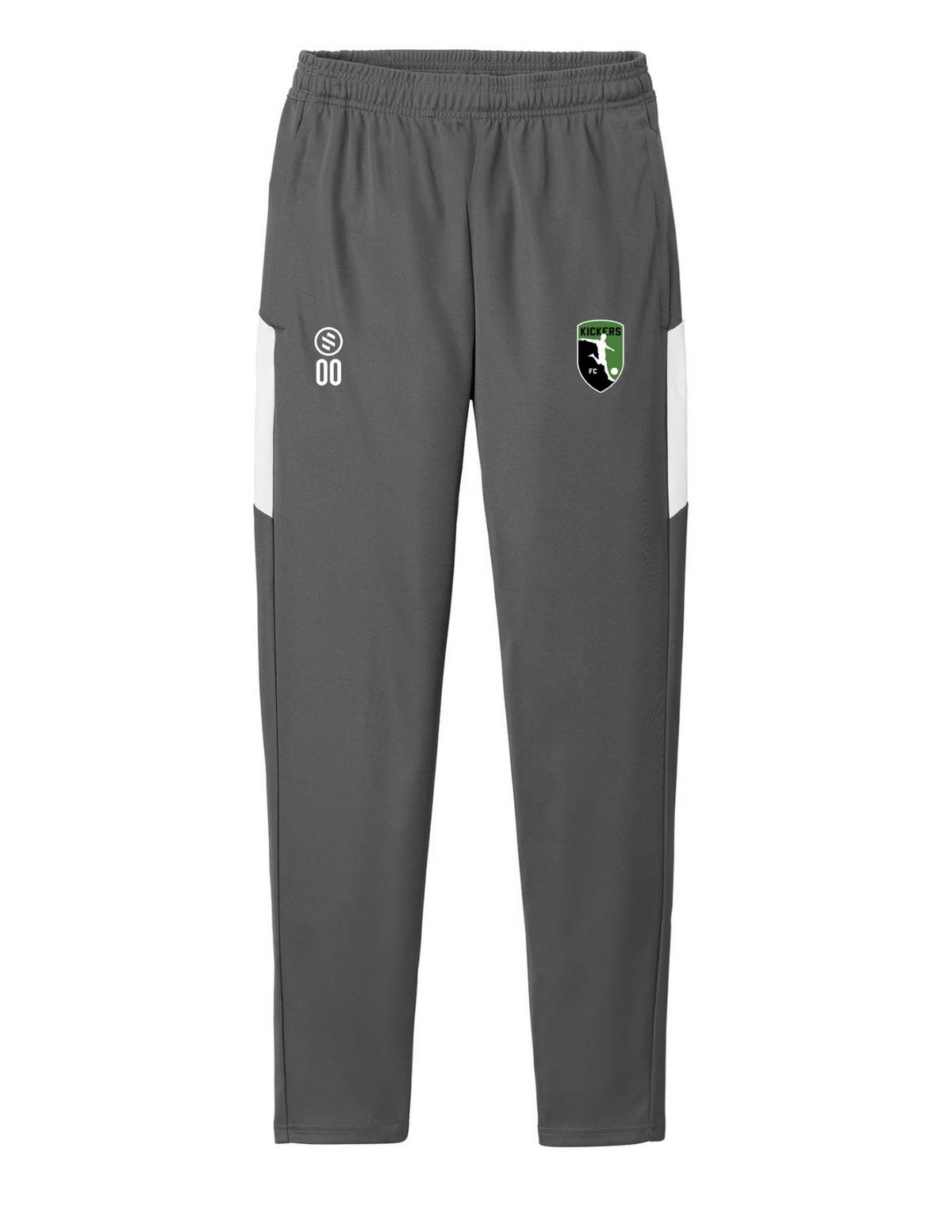 Kickers FC Coaches - ProFit Tapered Pant - Men's - Iron Grey/ White