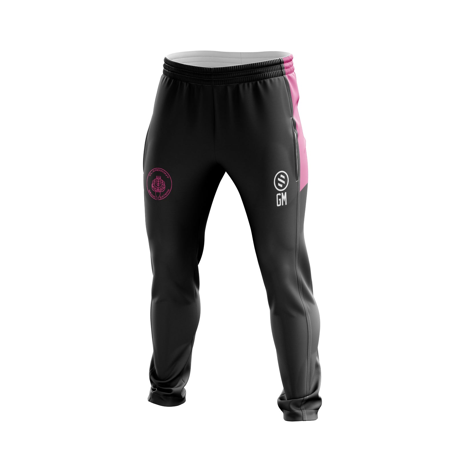 Claremont Braineaters  - Black Track Pants